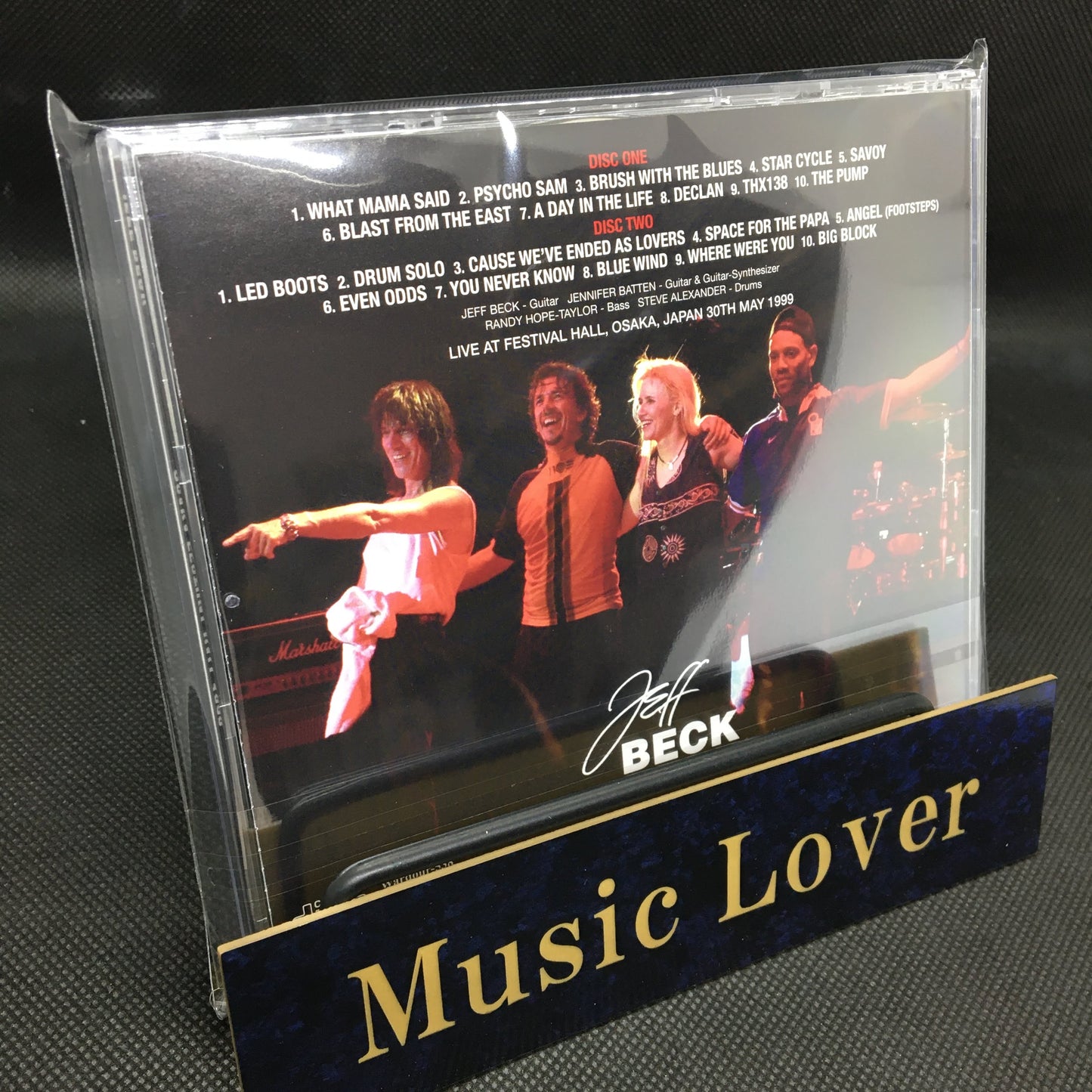 JEFF BECK / OSAKA FESTIVAL HALL 1999 (2CD)