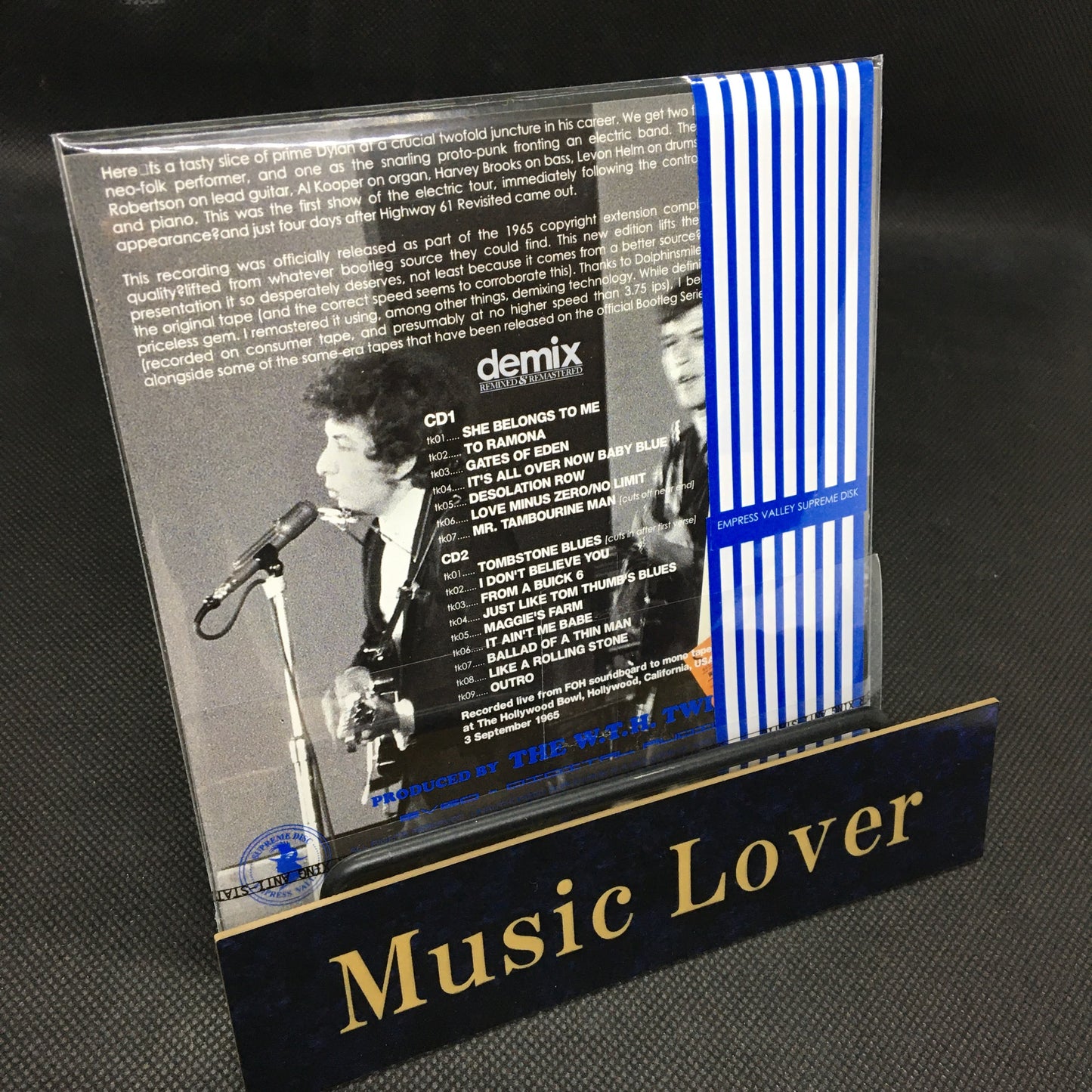 BOB DYLAN / LIVE AT THE BOWL ‘65 (2CD)