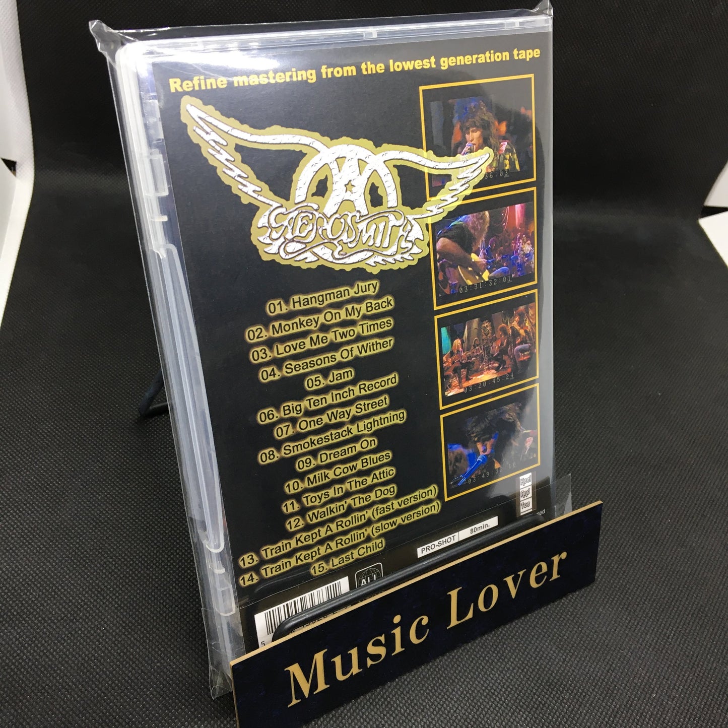AEROSMITH / MTV's Unplugged Refine Complete Edition Pro-Shot (1DVDR)
