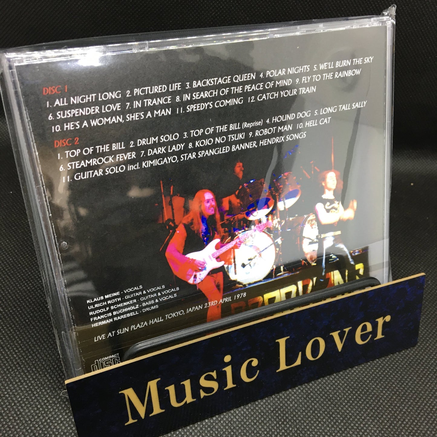 SCORPIONS / SPEEDY'S COMING FIRST NIGHT IN JAPAN (2CDR)