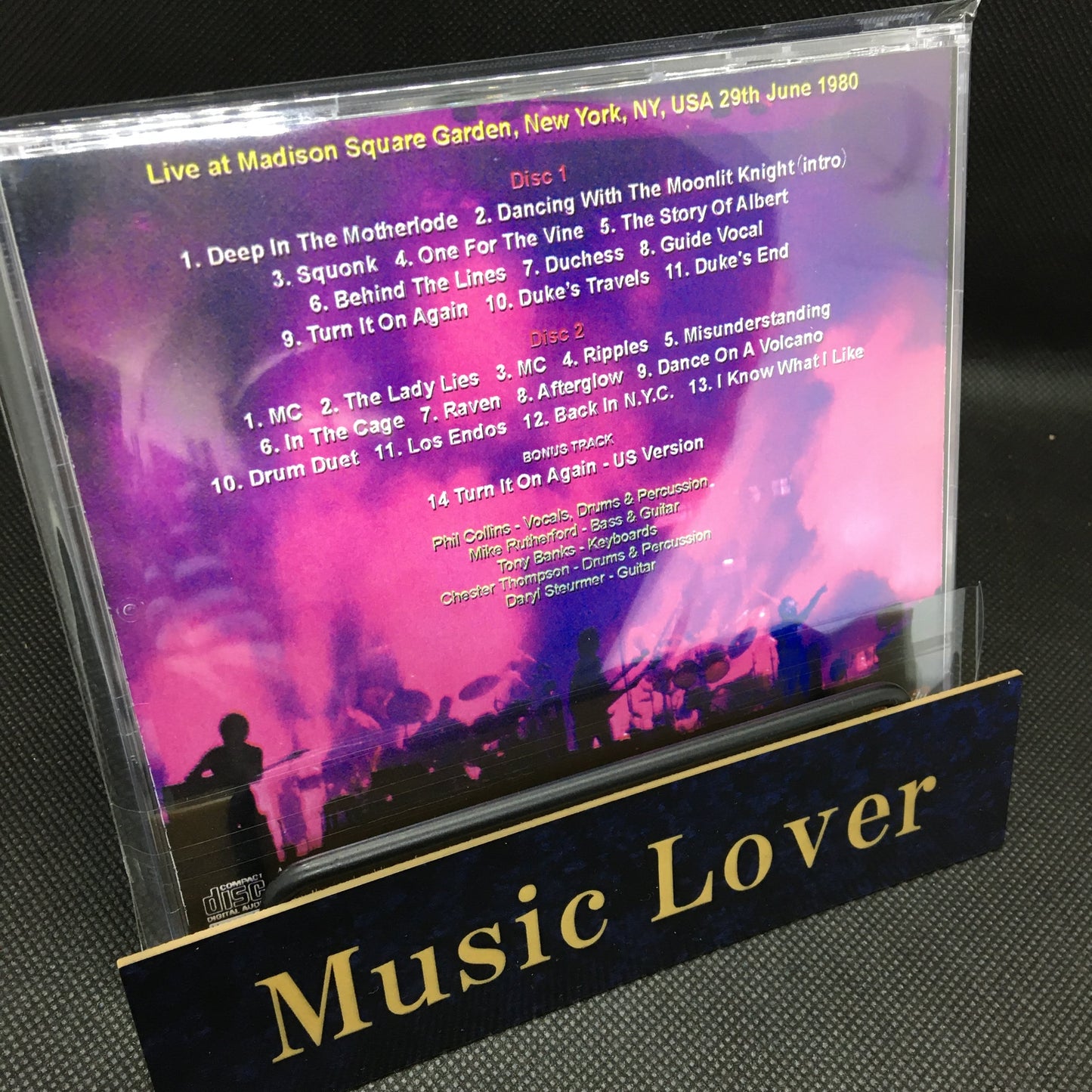 GENESIS / MADISON SQUARE GARDEN 1980 (2CDR)