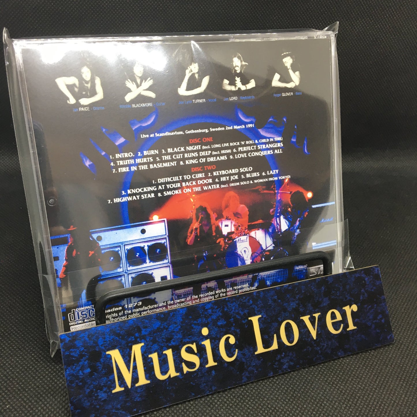DEEP PURPLE / GOTHENBURG 1991 (2CDR)