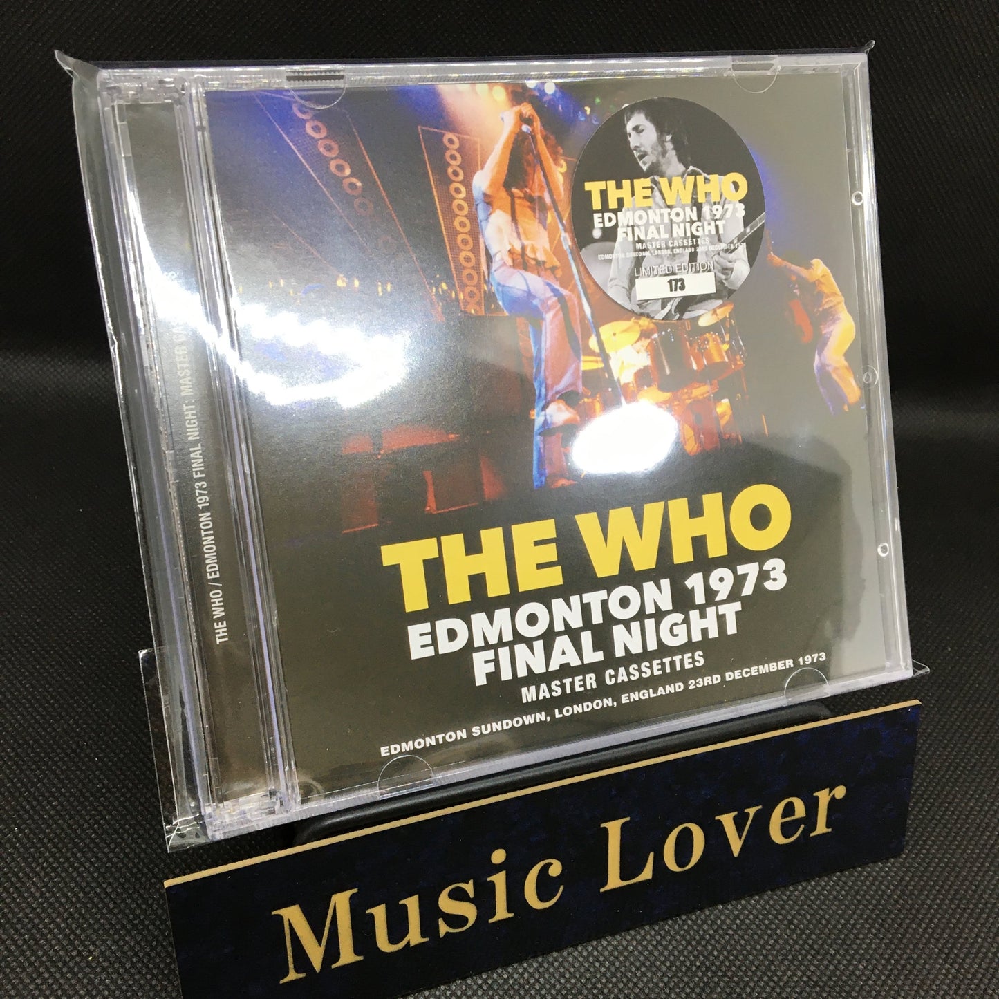 THE WHO / EDMONTON 1973 CASSETTES MAESTROS DE LA NOCHE FINAL (2 CD)