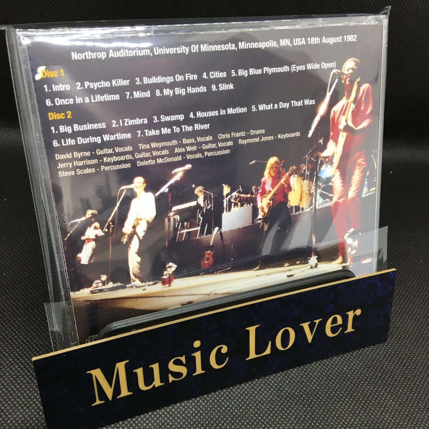 TALKING HEADS / UNIVERSITY OF MINNESOTA 1982 (2CDR)