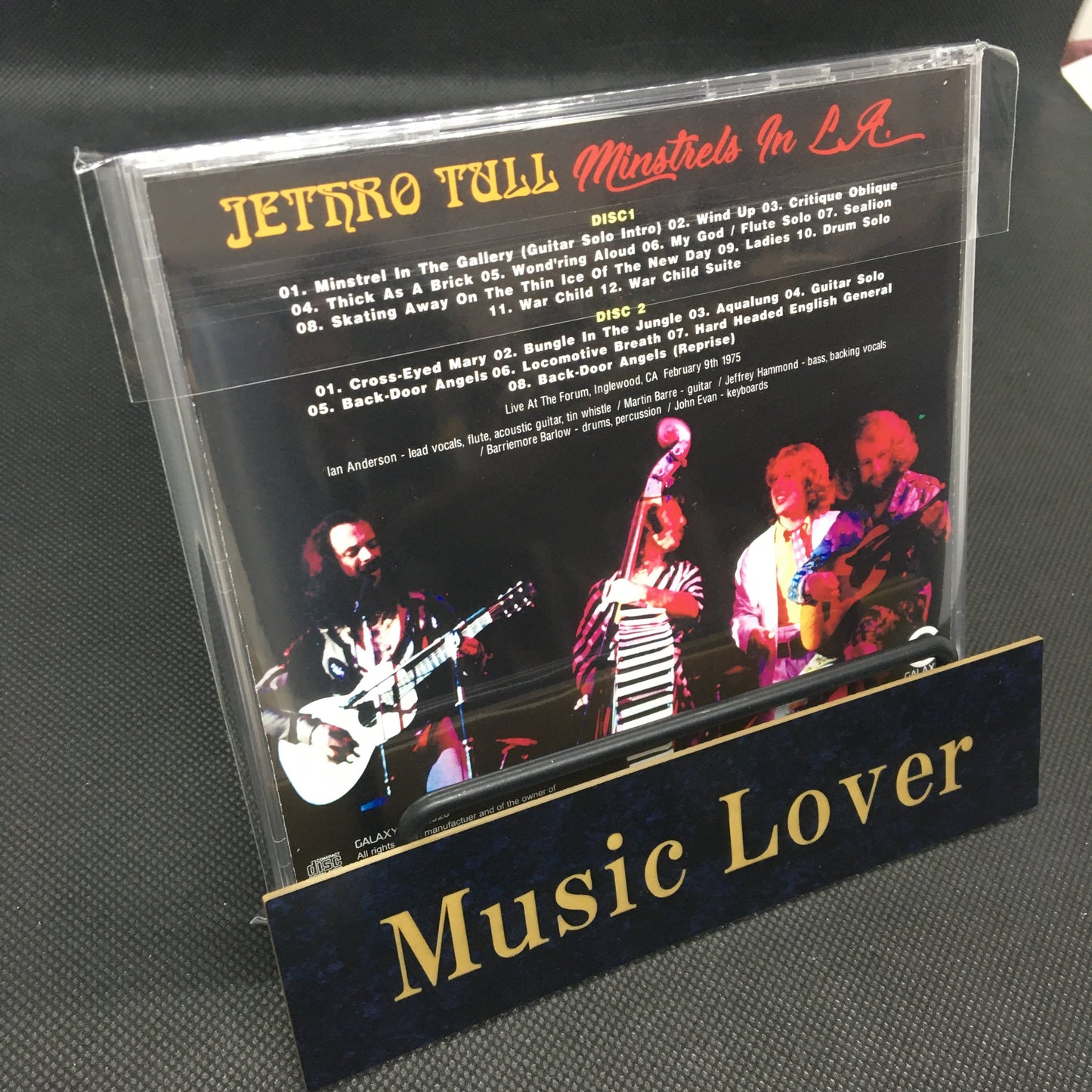 JETHRO TULL / MINSTRELS IN L.A. LIVE AT THE FORUM 1975 (2CDR)