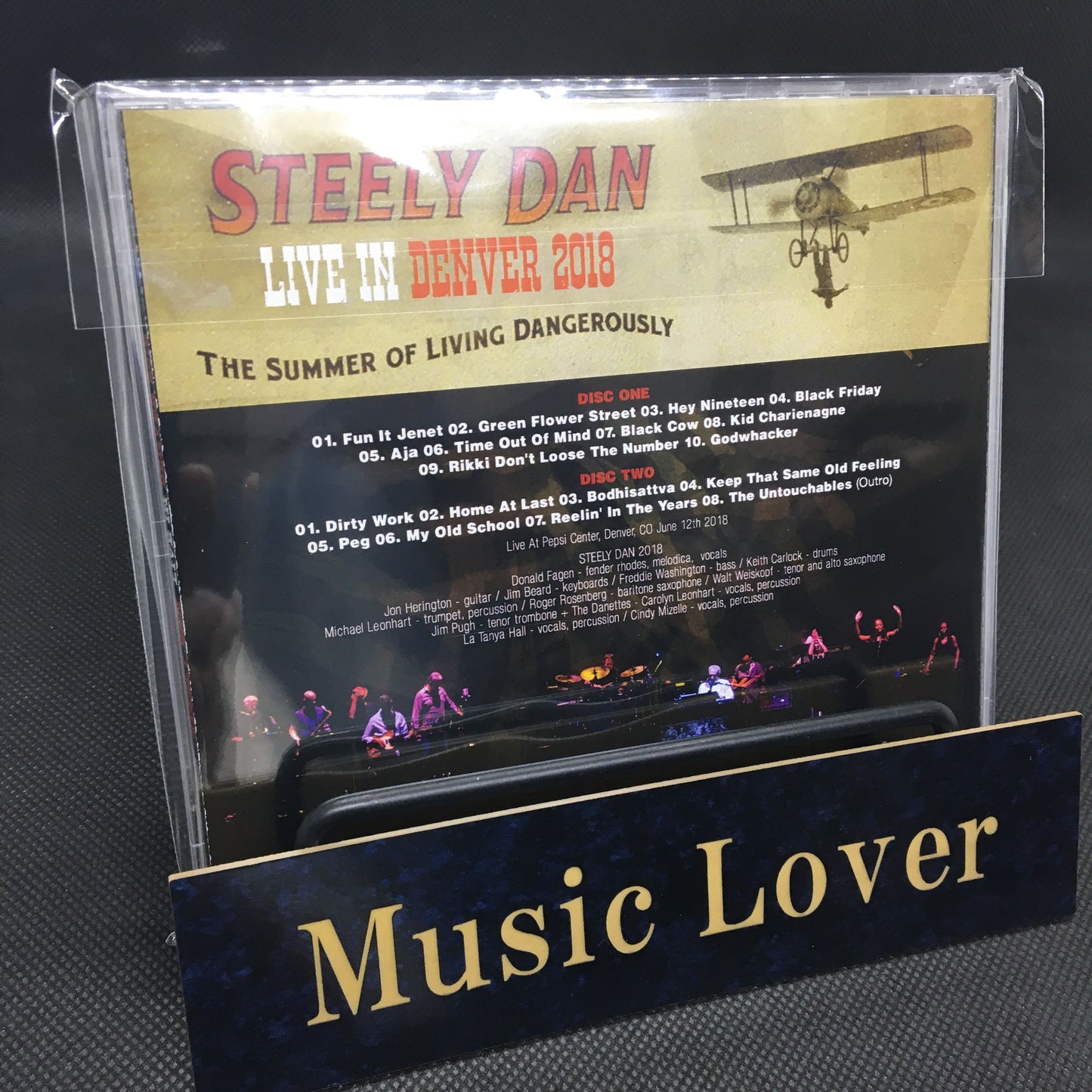 STEELY DAN / THE SUMMER OF LIVING DANGEROUSLY TOUR DENVER 2018 (2CDR)