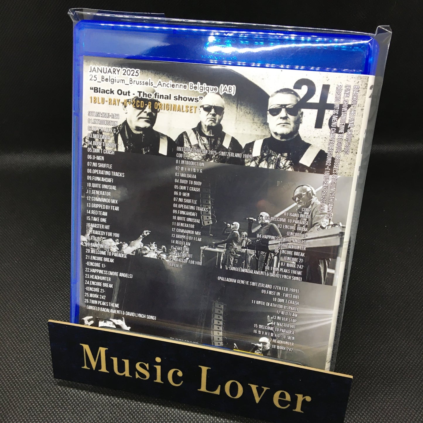 Front 242 / Blackout: The Final Shows 2025 3Disc Special Ver (1BDR+2CDR)