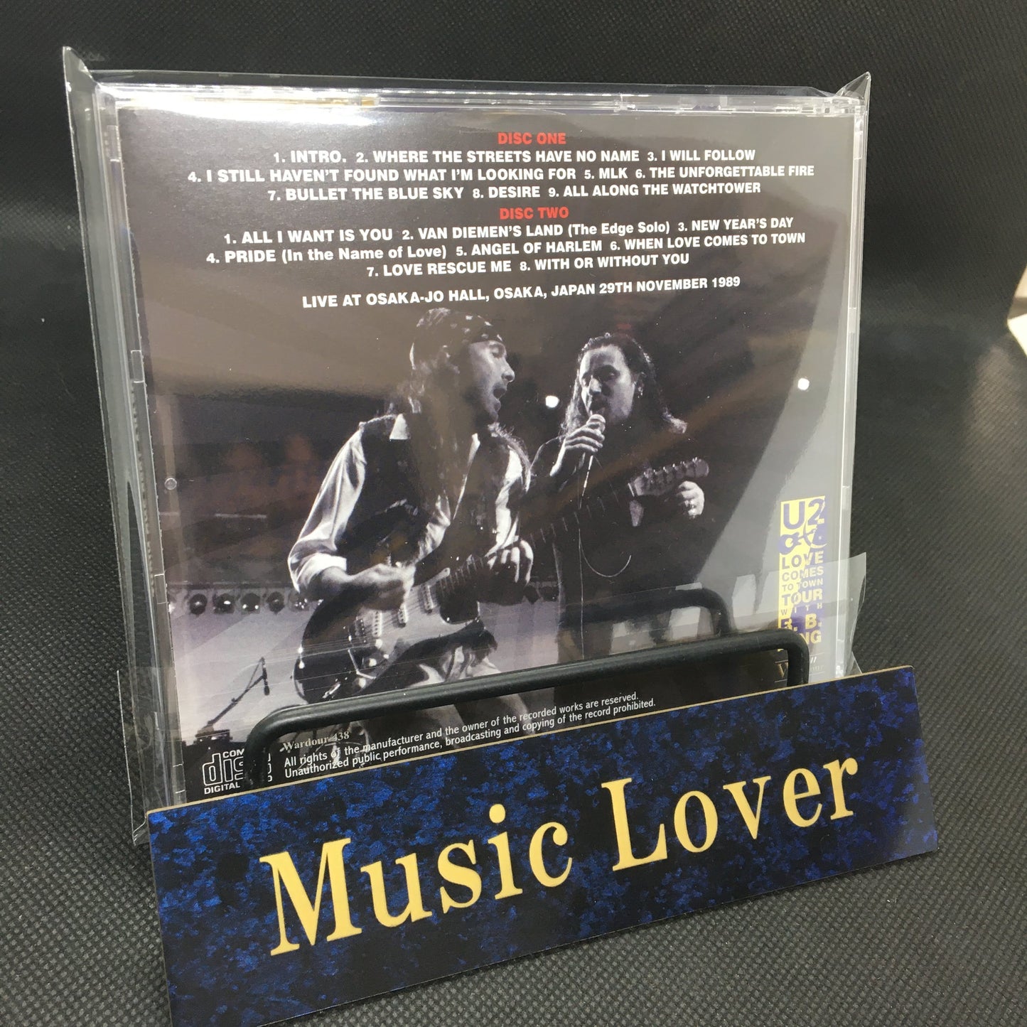 U2 / OSAKA 1989 2ND NIGHT (2CD)