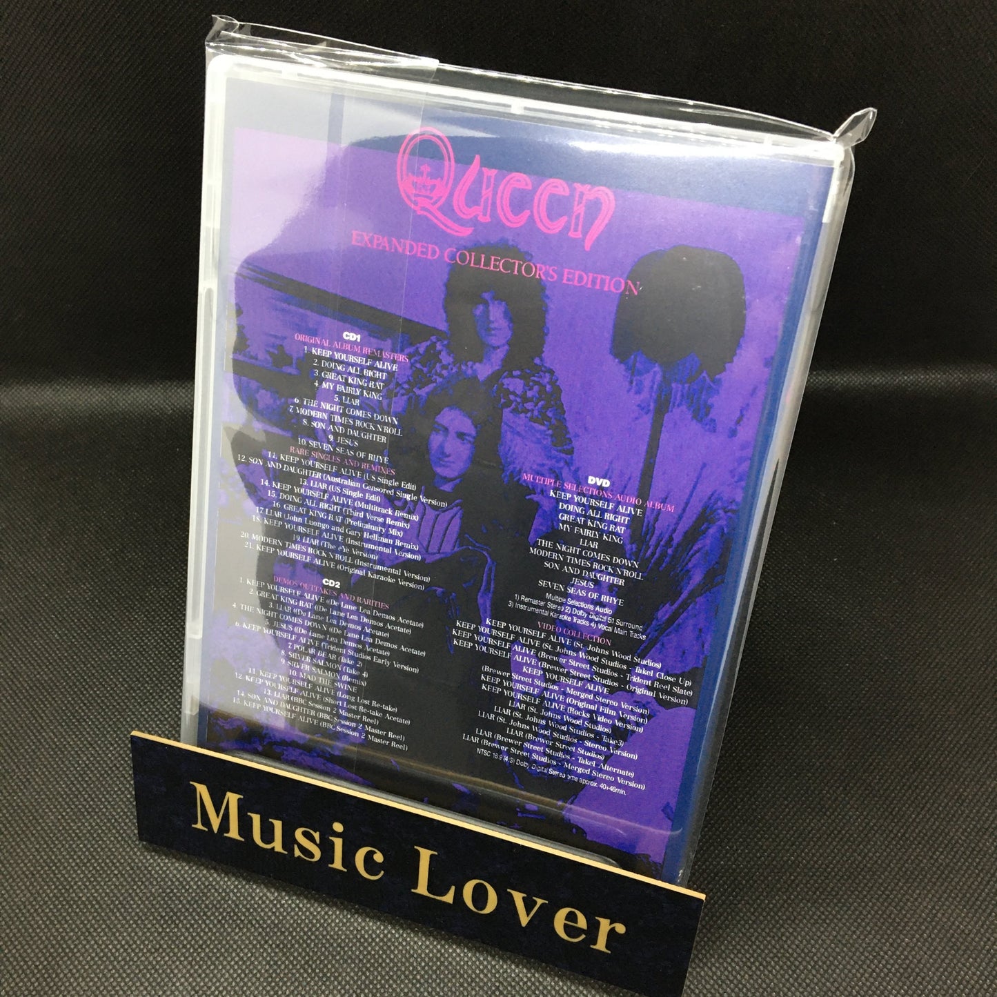 Queen Expanded Collector's Edition New Remasters 2CD 1DVD Set