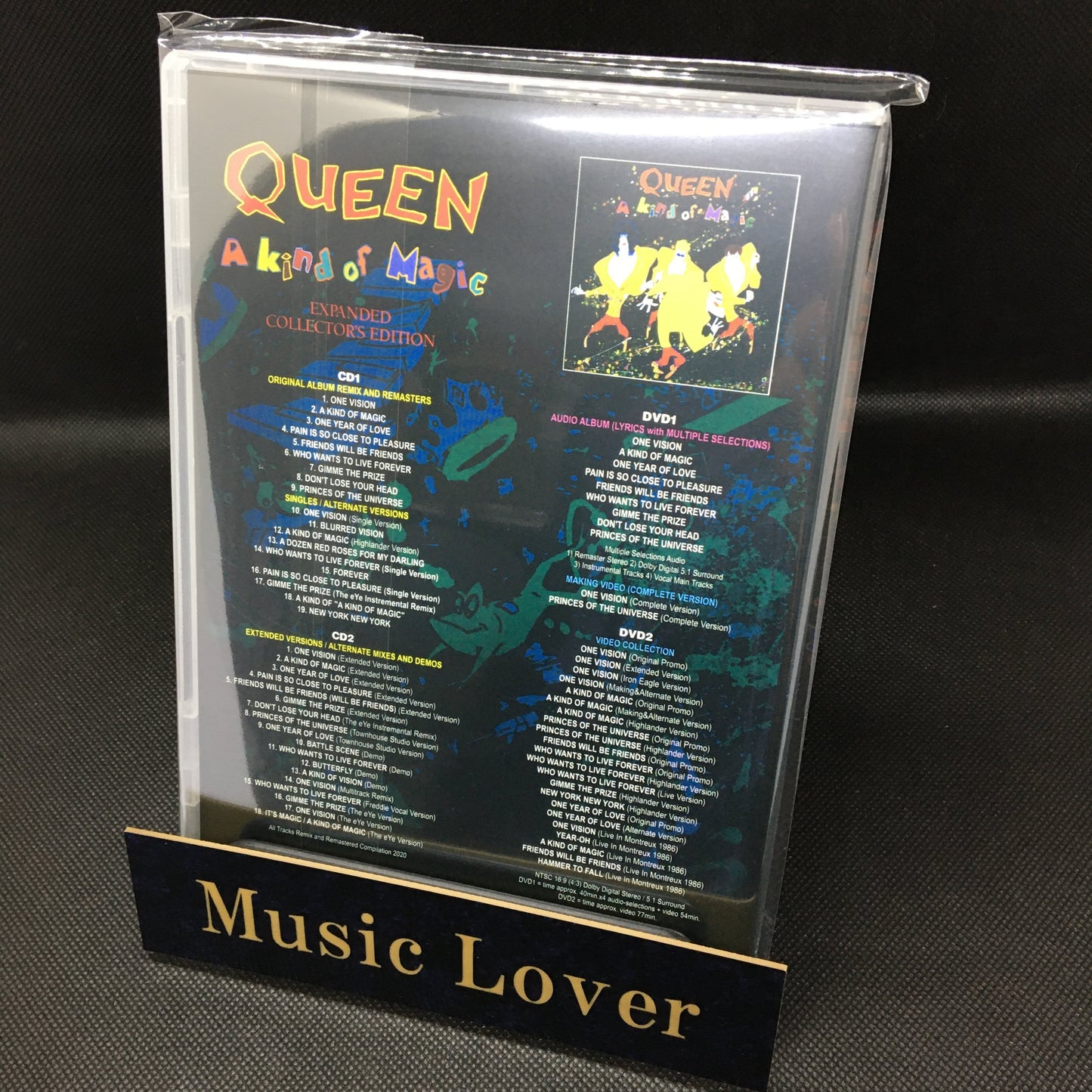 Queen A Kind Of Magic Expanded Collector's Edition Remix 2 CD 2 DVD Masterworks
