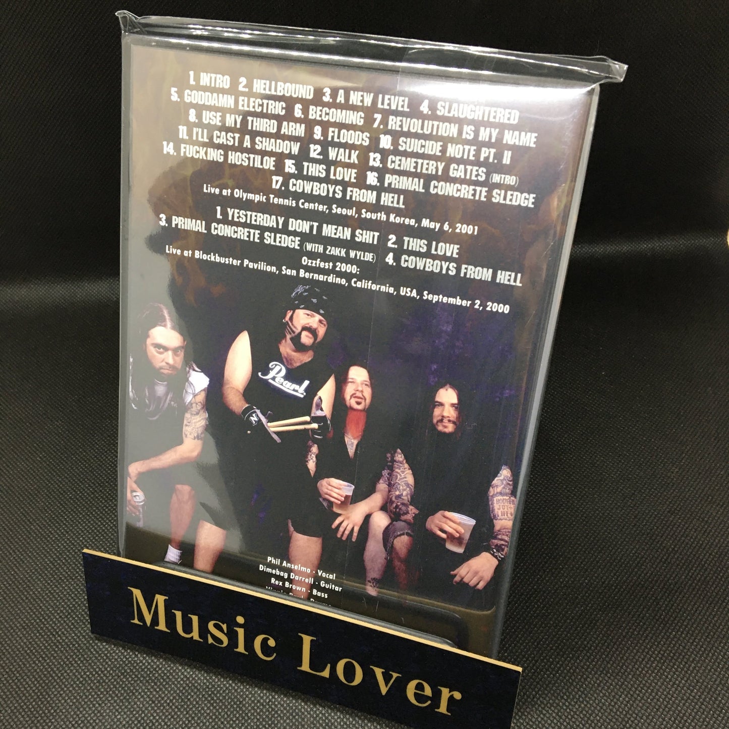 PANTERA / SEOUL 2001 + OZZFEST 2000 (1DVDR)