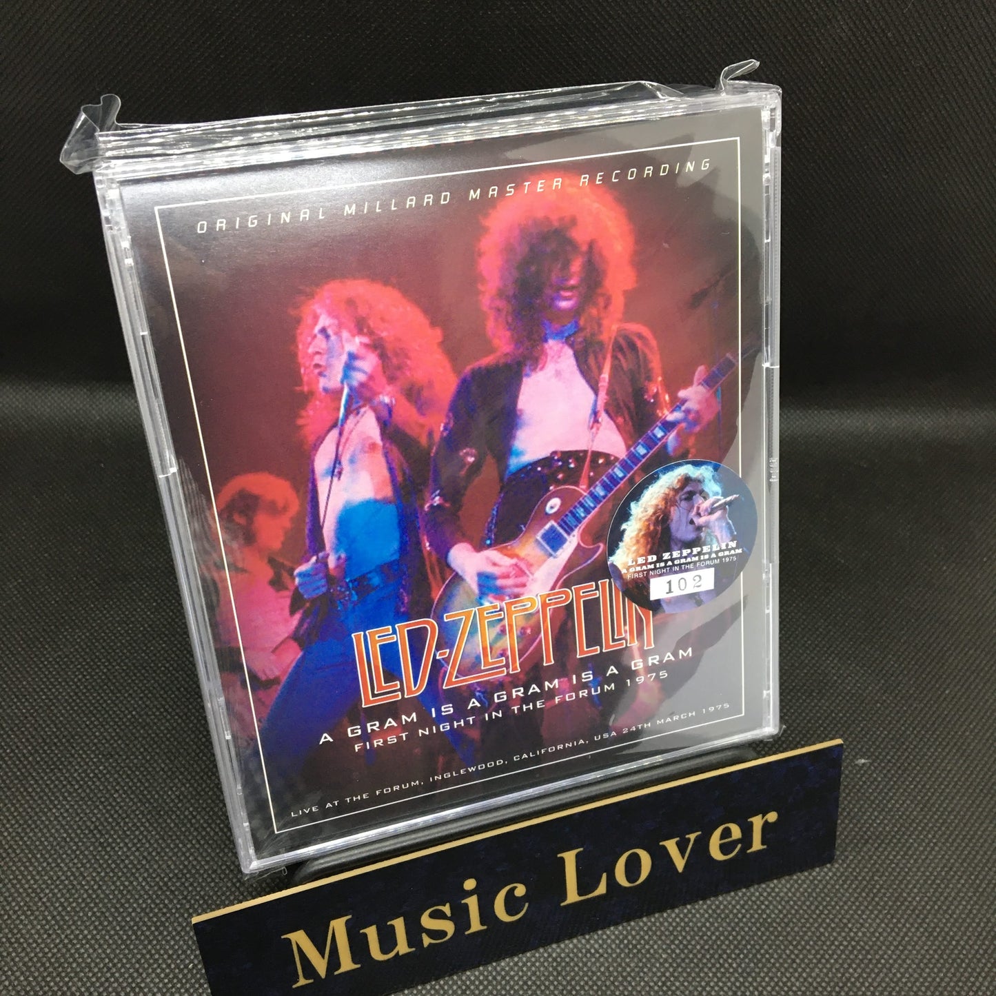 LED ZEPPELIN / A GRAM IS A GRAM IS A GRAM FIRST NIGHT IN THE FORUM 1975 (3CD)