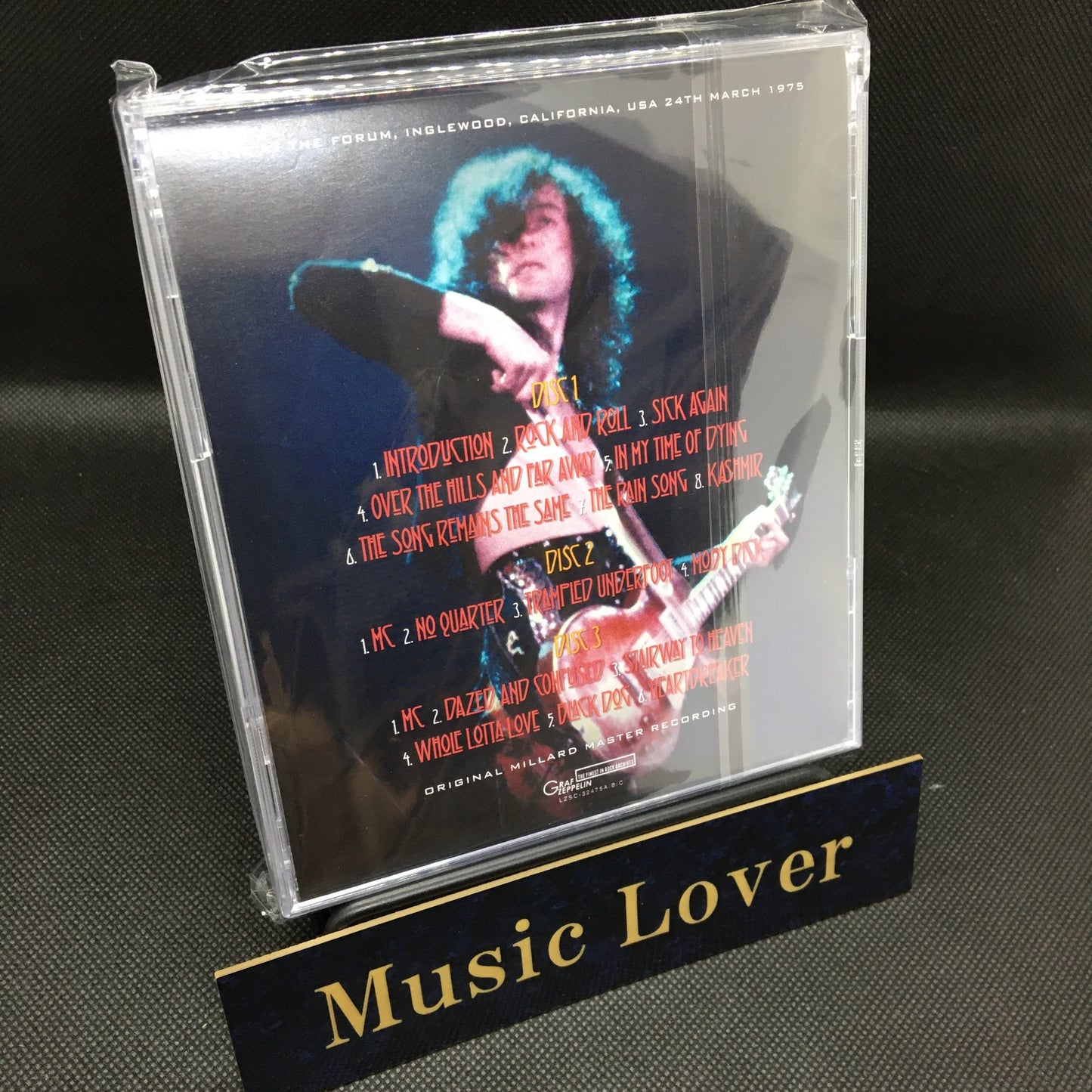 LED ZEPPELIN / A GRAM IS A GRAM IS A GRAM FIRST NIGHT IN THE FORUM 1975 (3CD)