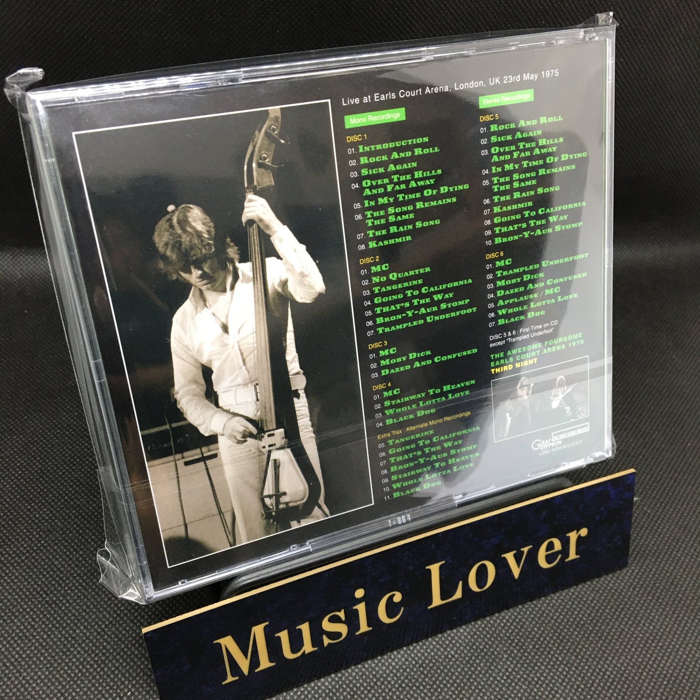 LED ZEPPELIN / THE AWESOME FOURSOME EARLS COURT ARENA 1975 THIRD NIGHT (6CD)