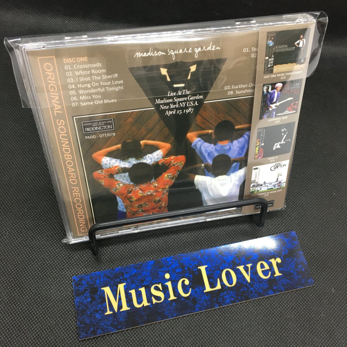ERIC CLAPTON / 1987 MADISON SQUARE GARDEN (2CD)