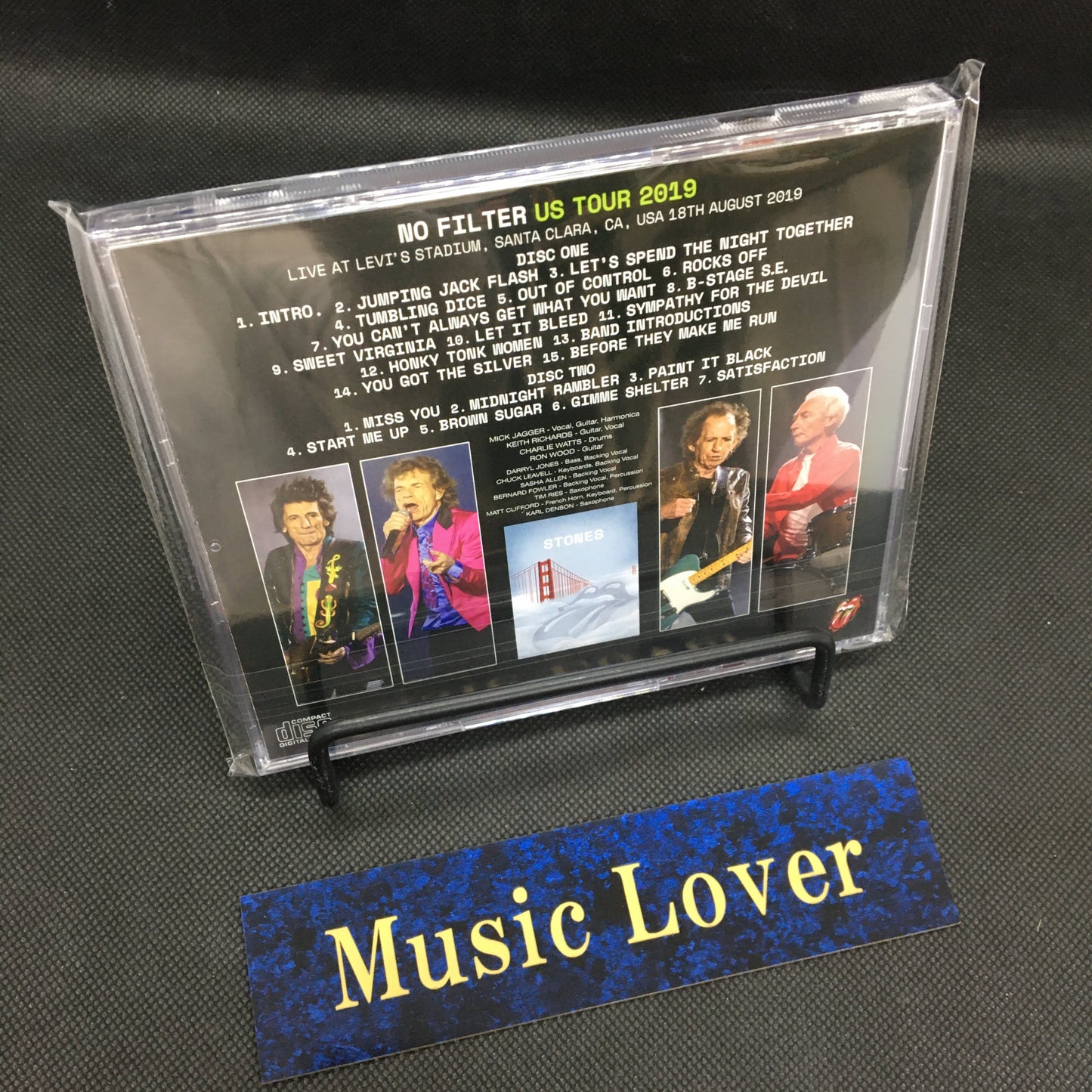 THE ROLLING STONES / SANTA CLARA 2019 DEFINITIVE MASTER (2CD)