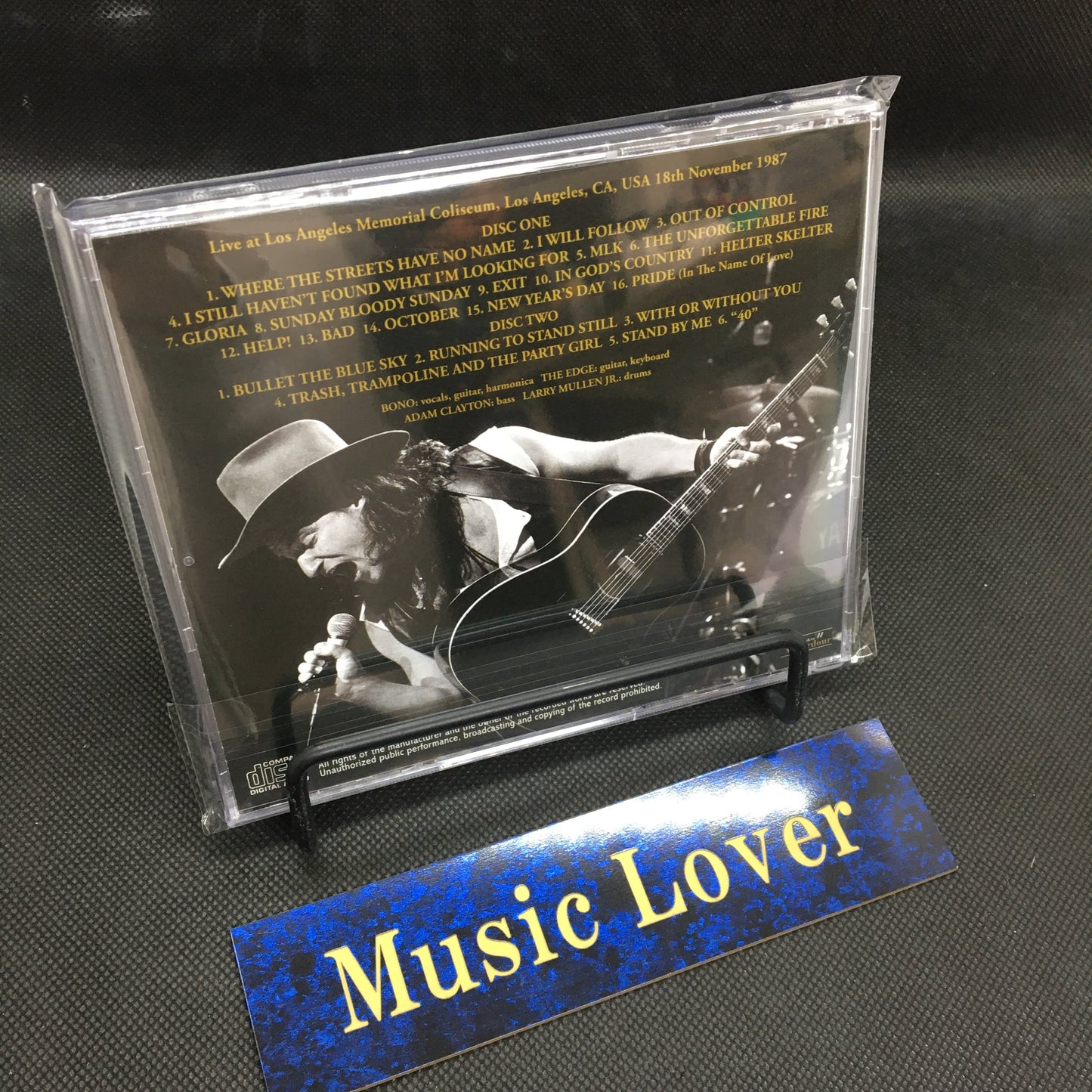 U2 / LOS ANGELES NOVEMBER 1987 2ND NIGHT SOUNDBOARD REMIX & REMASTER 2025 (2CD)