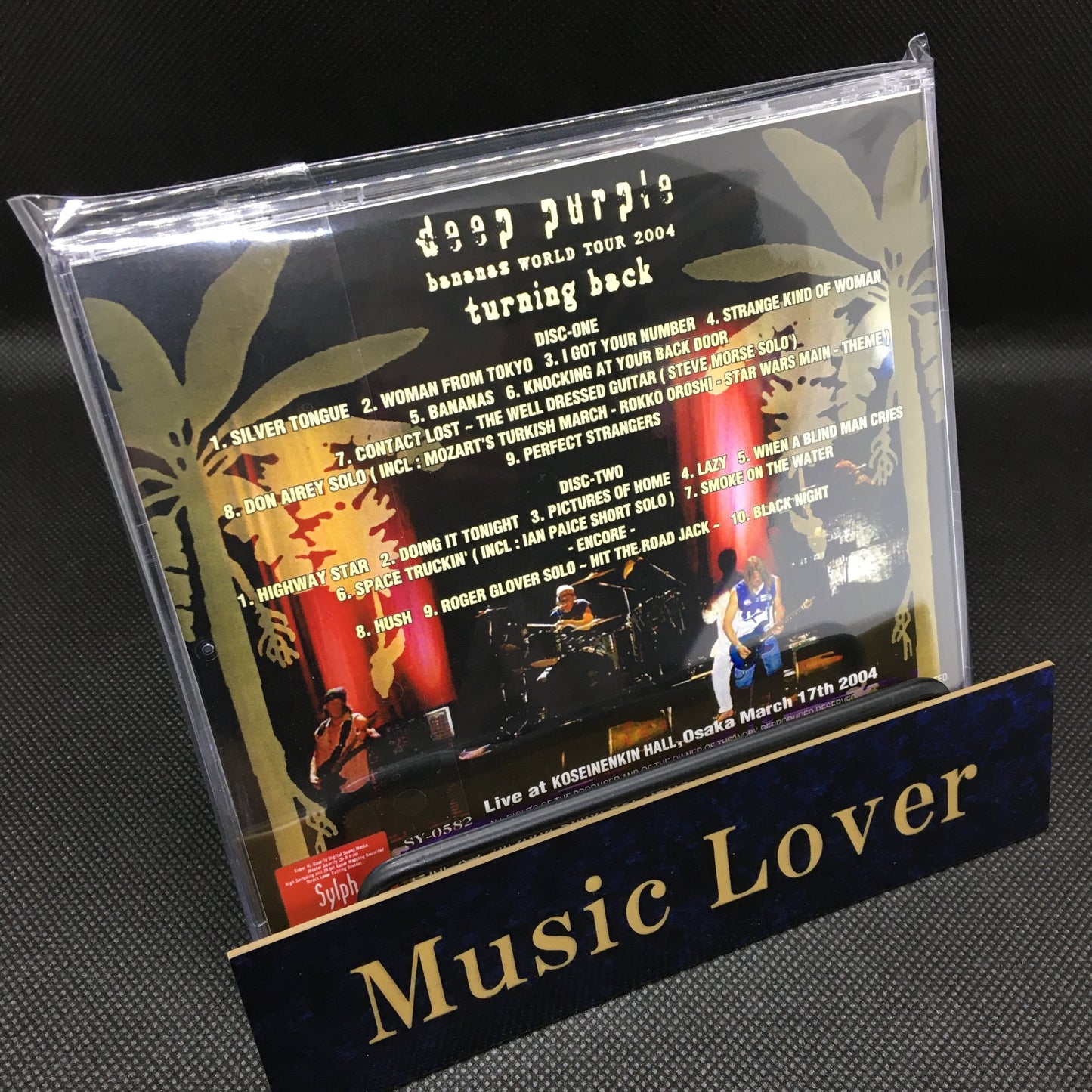 DEEP PURPLE / Volviendo atrás Osaka Koseinenkin Kaikan 2004 (2CDR)