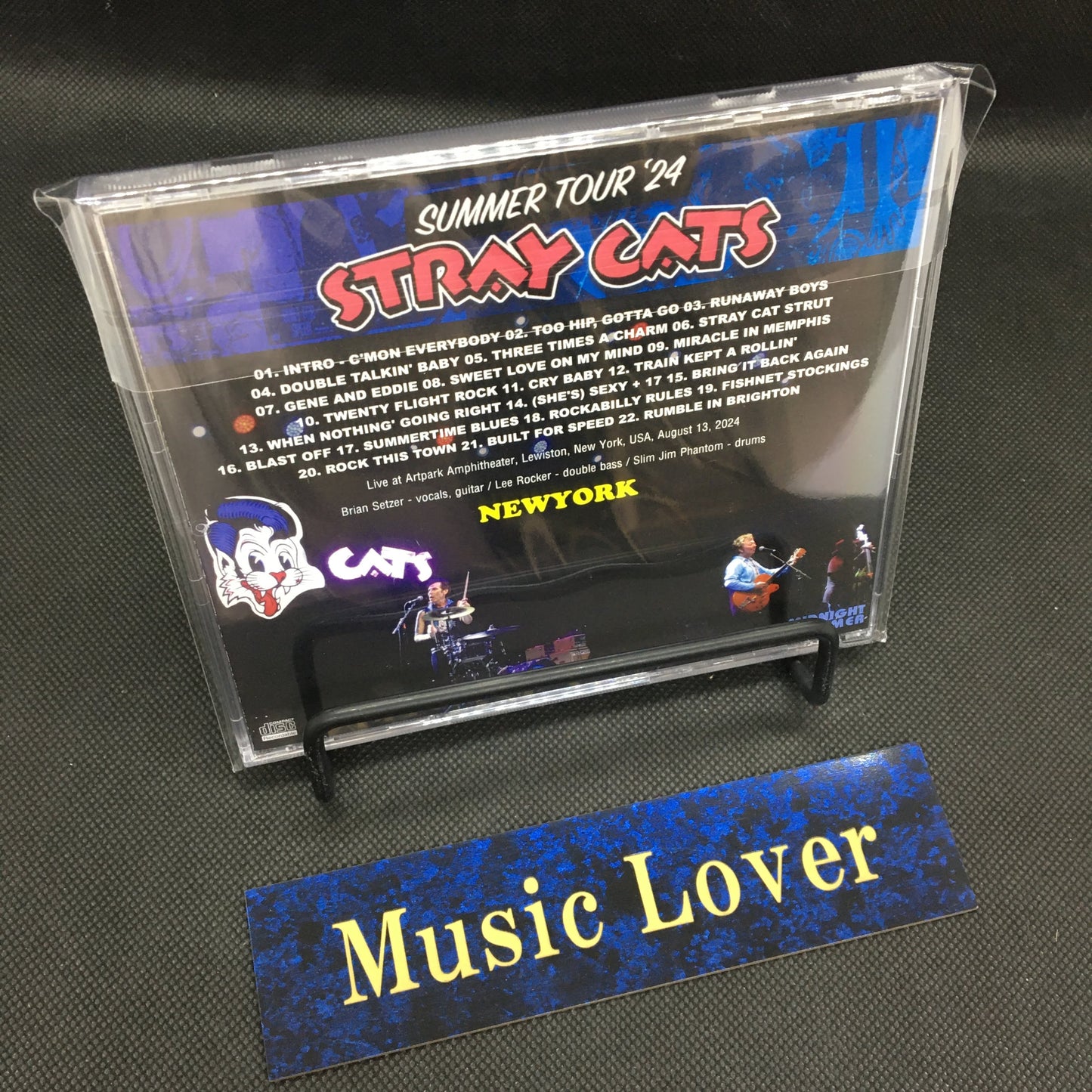 STRAY CATS / SUMMER TOUR IN NEW YORK 2024 (1CDR)