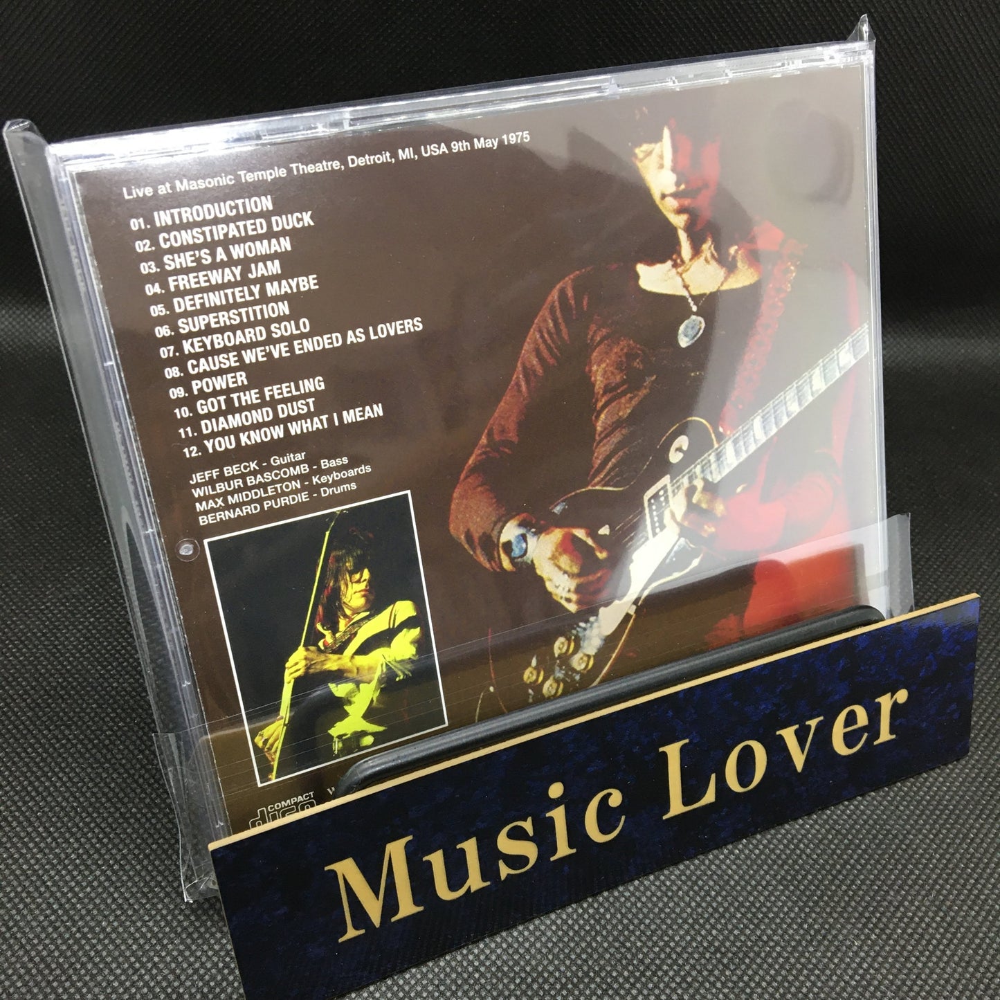 JEFF BECK / DETROIT 1975 SOUNDBOARD (1CD)