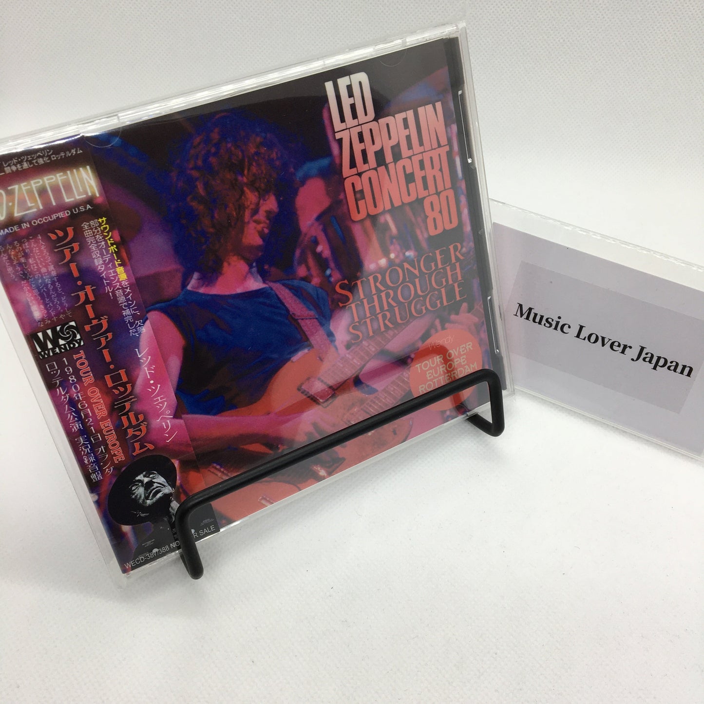 LED ZEPPELIN 1980 STRONGER THROUGH STRUGGLE 2CD