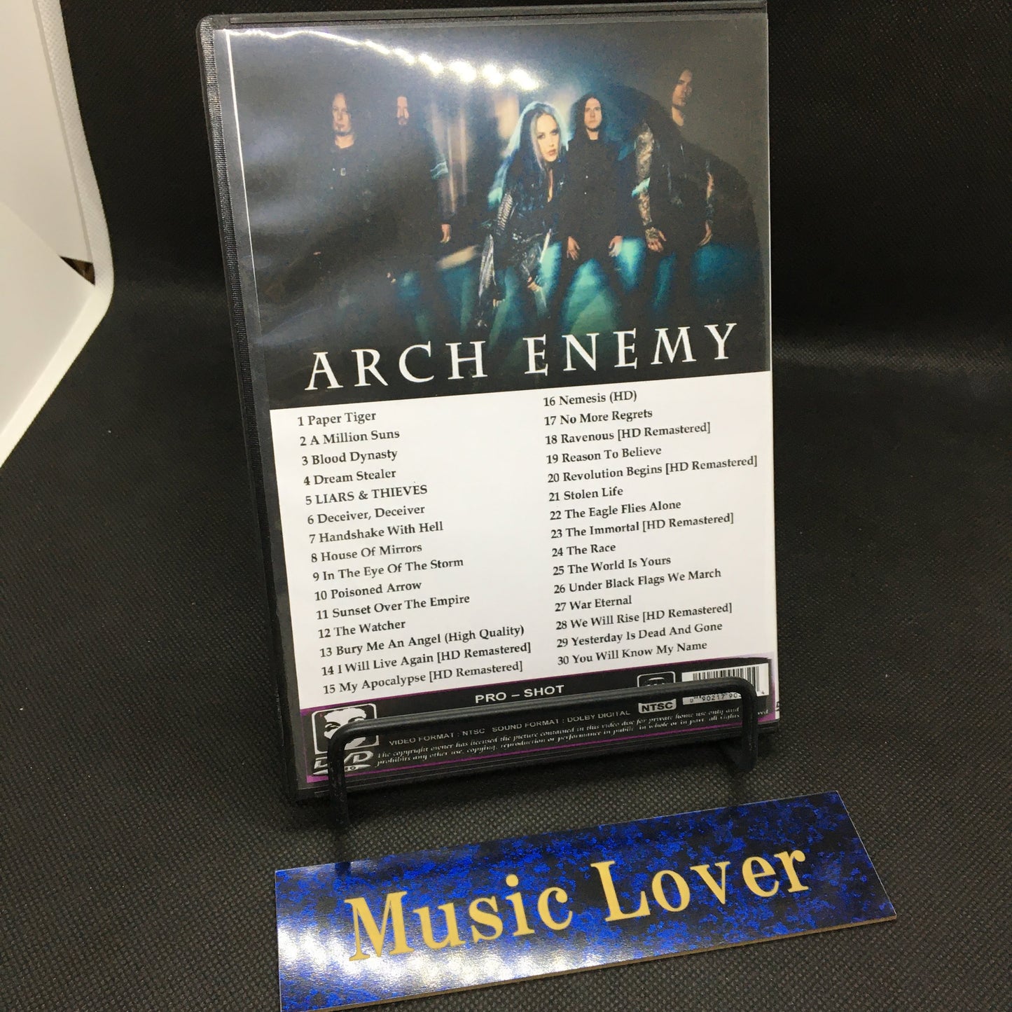 Arch Enemy / Music Video Collection HD Remastered (1DVDR)