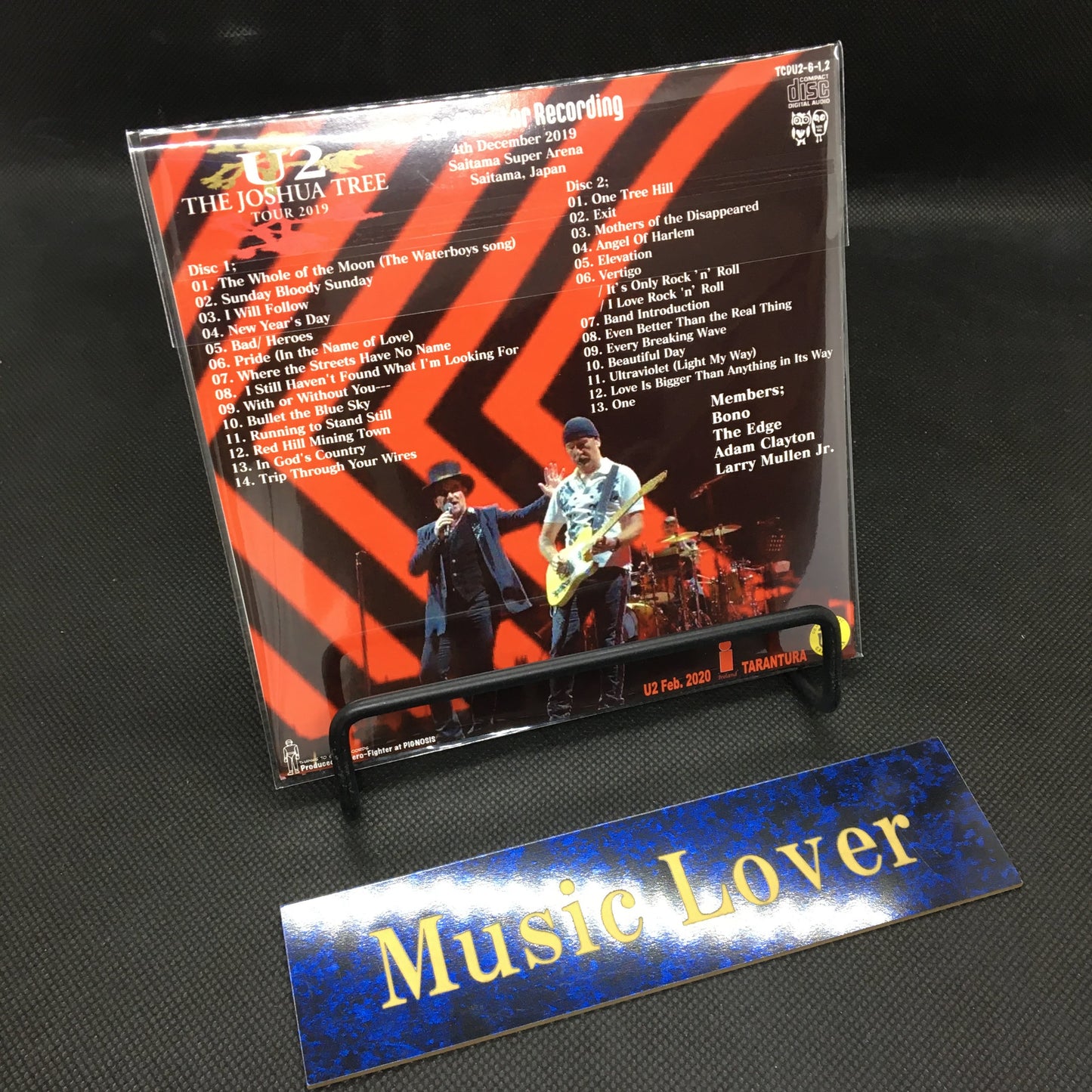 U2 / ÁNGELES ALREDEDOR DEL ÁRBOL DE JOSUÉ 2019 (2 CD)