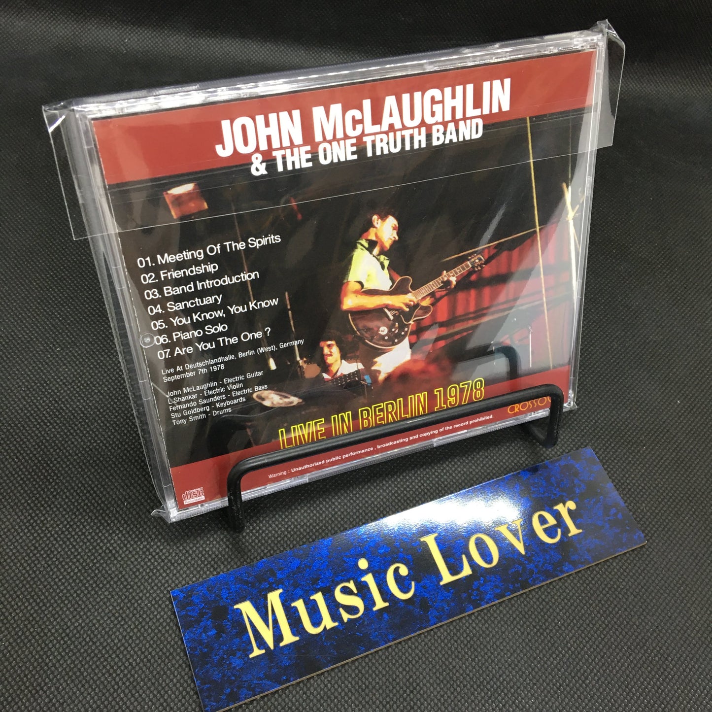 JOHN McLAUGHLIN & THE ONE TRUTH BAND / LIVE IN BERLIN 1978 SOUNDBOARD (1CDR)