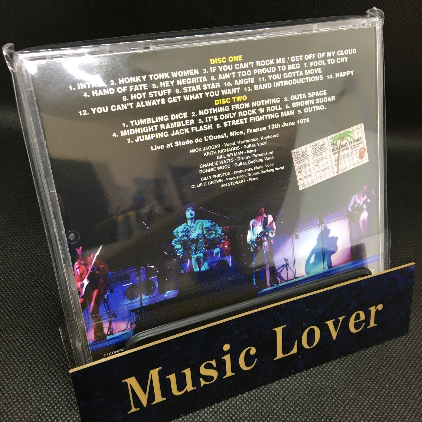 THE ROLLING STONES / NICE 1976 UNRELEASED MASTER (2CD)