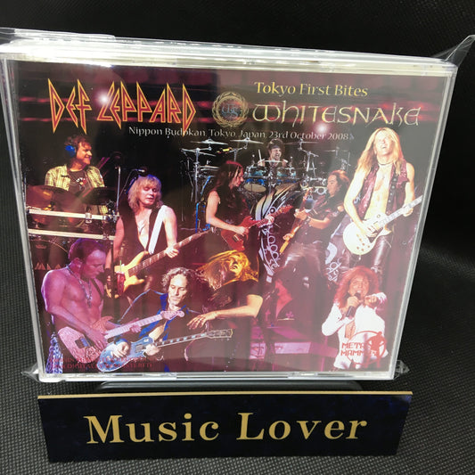 WHITESNAKE & DEF LEPPARD / Tokyo First Bites (3CDR)
