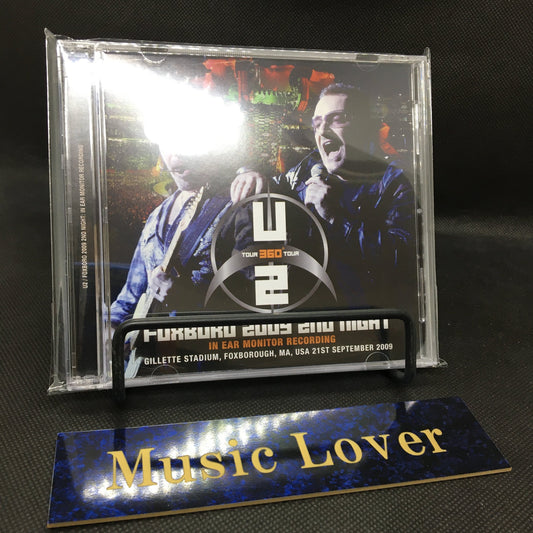 U2 / FOXBORO 2009 2ND NIGHT IN EAR MONITOR RECORDING (2CD)