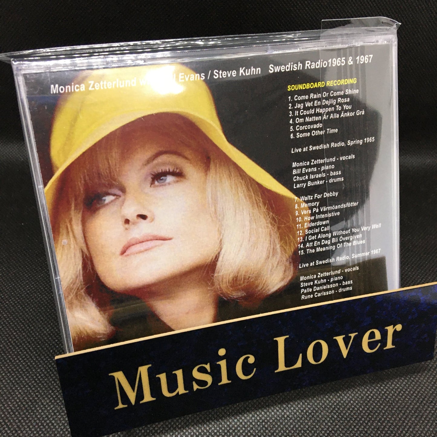 Monica Zetterlund with Bill Evans / Steve Kuhn / Swedish Radio1965 & 1967 SOUNDBOARD (1CDR)