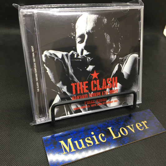 THE CLASH / NAKANO SUNPLAZA 1982 FINAL NIGHT (2CD+1DVDR)