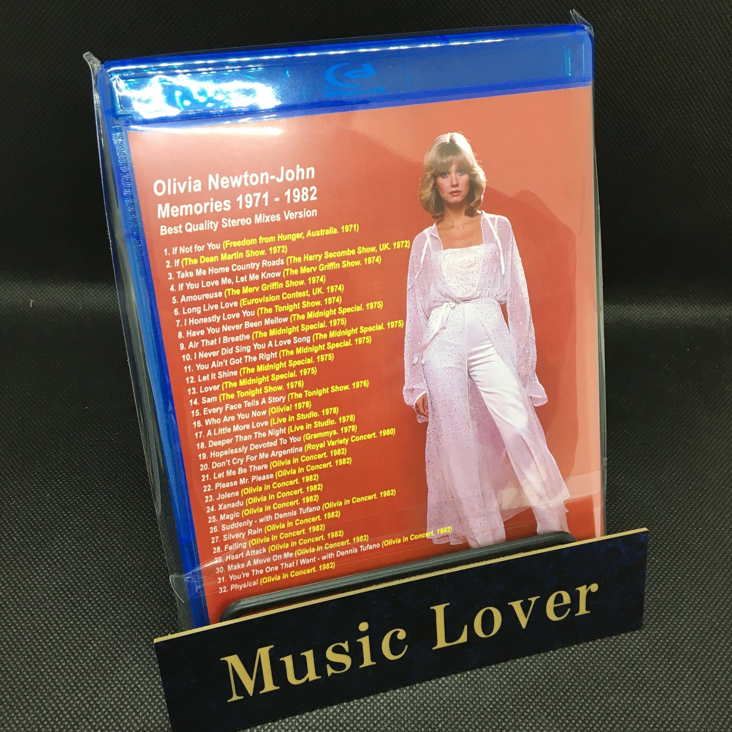 Olivia Newton-John / Memories 1971-1982 Mezclas estéreo de la mejor calidad Versión HD PRO-SHOT (1BDR)