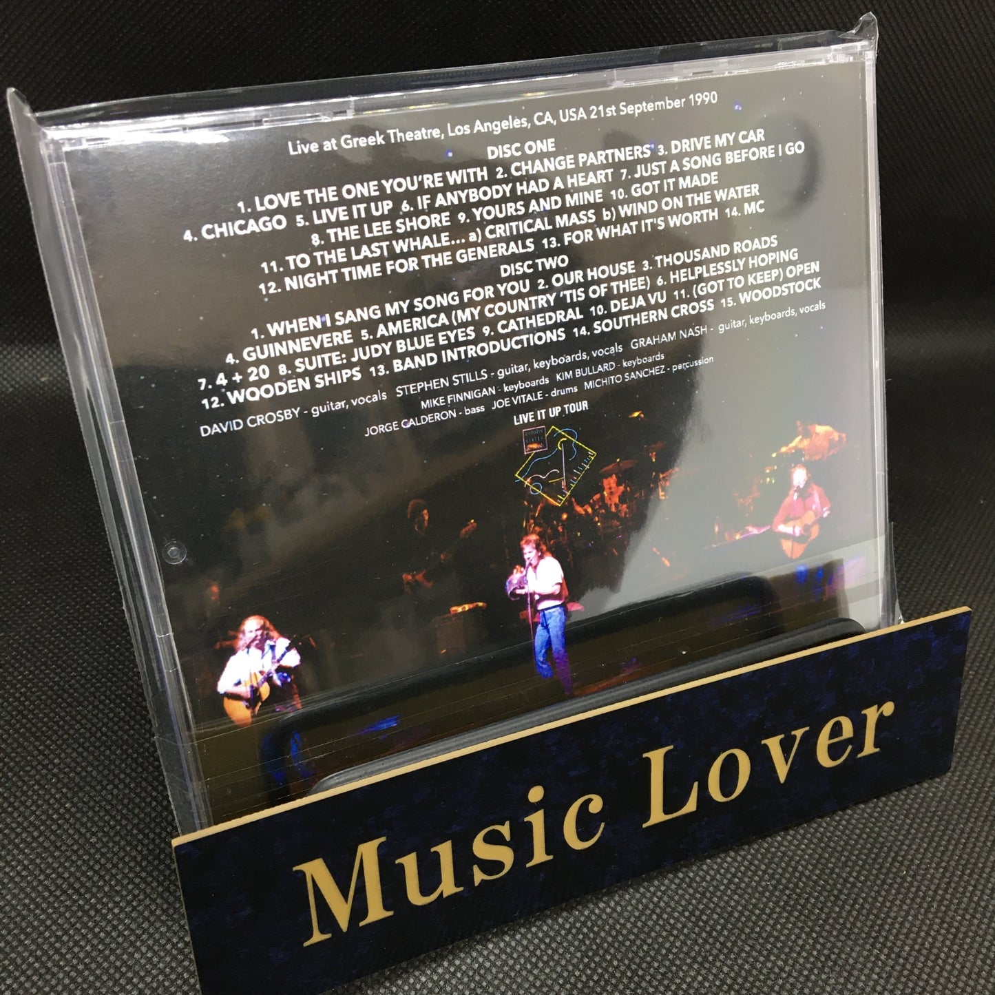 CROSBY, STILLS & NASH / GREEK THEATRE 1990 MIKE MILLARD MASTER TAPES (2CDR)