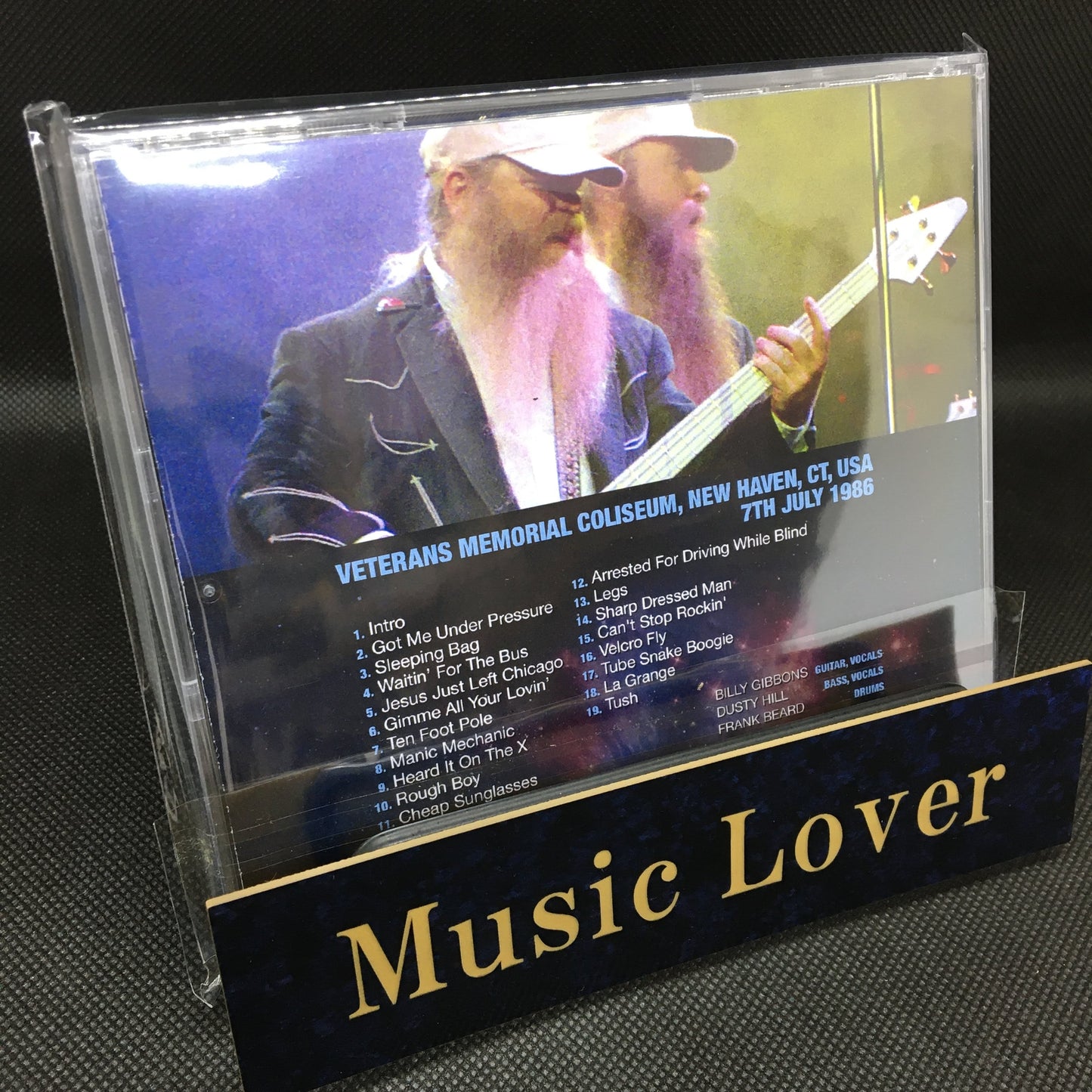 ZZ TOP / NEW HAVEN 1986 (1 CD)