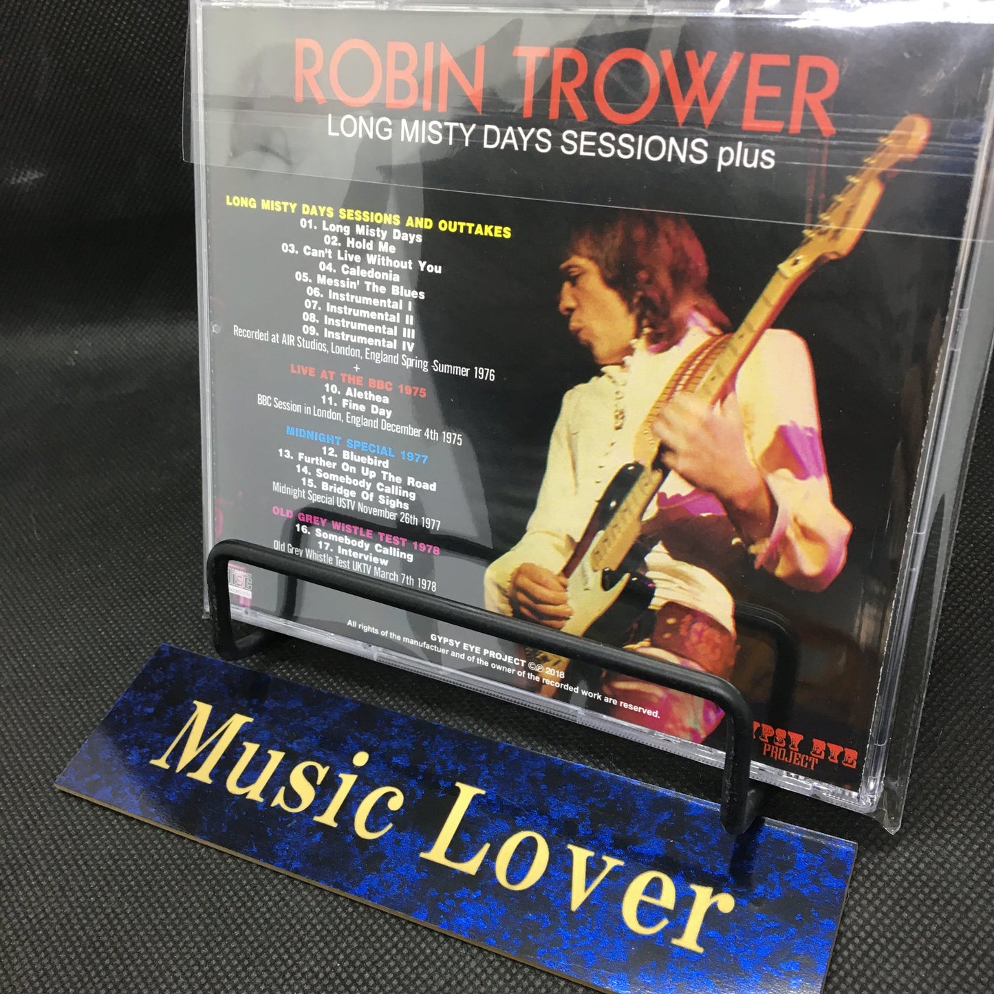 ROBIN TROWER / LONG MISTY DAYS SESSIONS plus (1CDR)