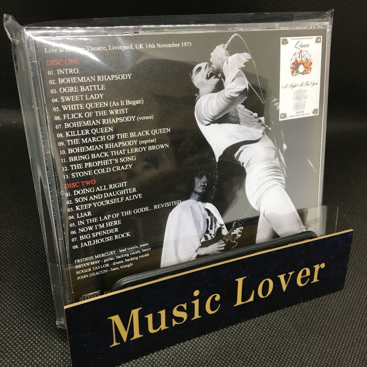 QUEEN / LIVERPOOL 1975 ACTUALIZACIÓN DE LA PRIMERA NOCHE (2CDR)