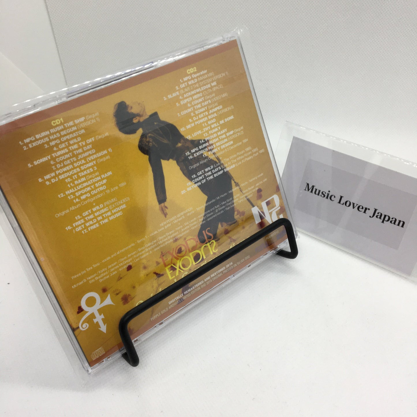 Prince NPG New Power Generation Exodus Original Configurations REMIX REMASTERED AND EXTENDED 2CD