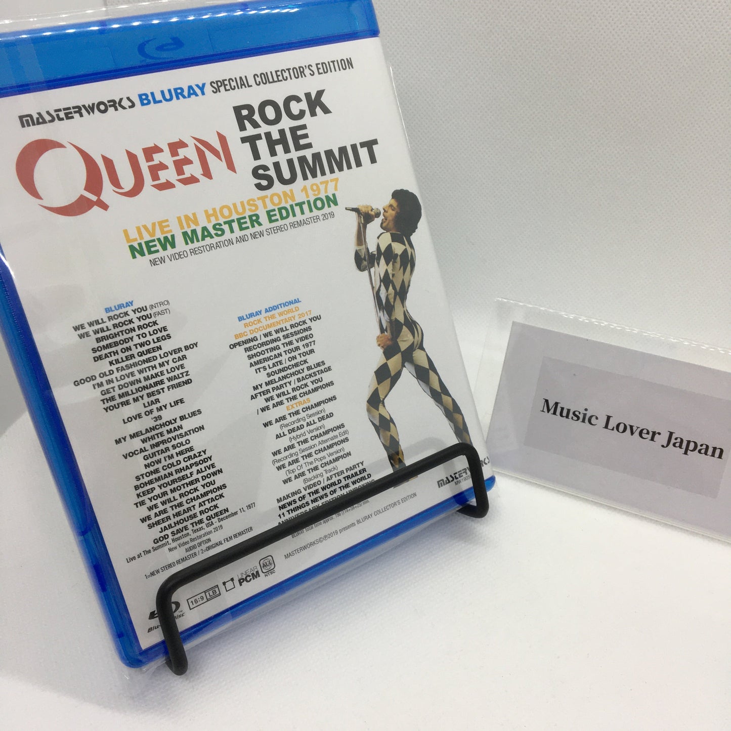 QUEEN / ROCK THE SUMMIT LIVE IN HOUSTON 1977 NEW MASTER  EDITION (1BDR)