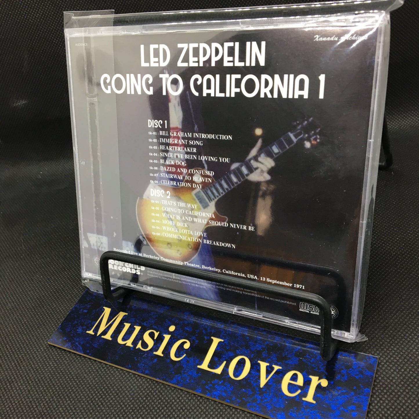 Led Zeppelin Going To California 1 CD 2 Discs 14 Tracks Moonchild Records