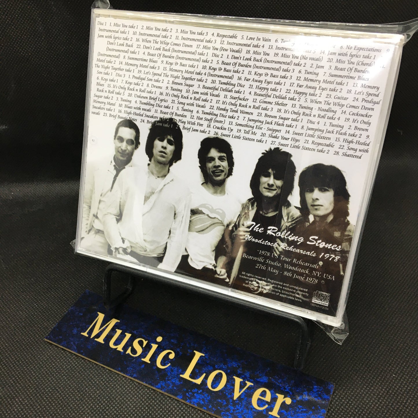 THE ROLLING STONES / Prove di Woodstock 1978 (4CDR)