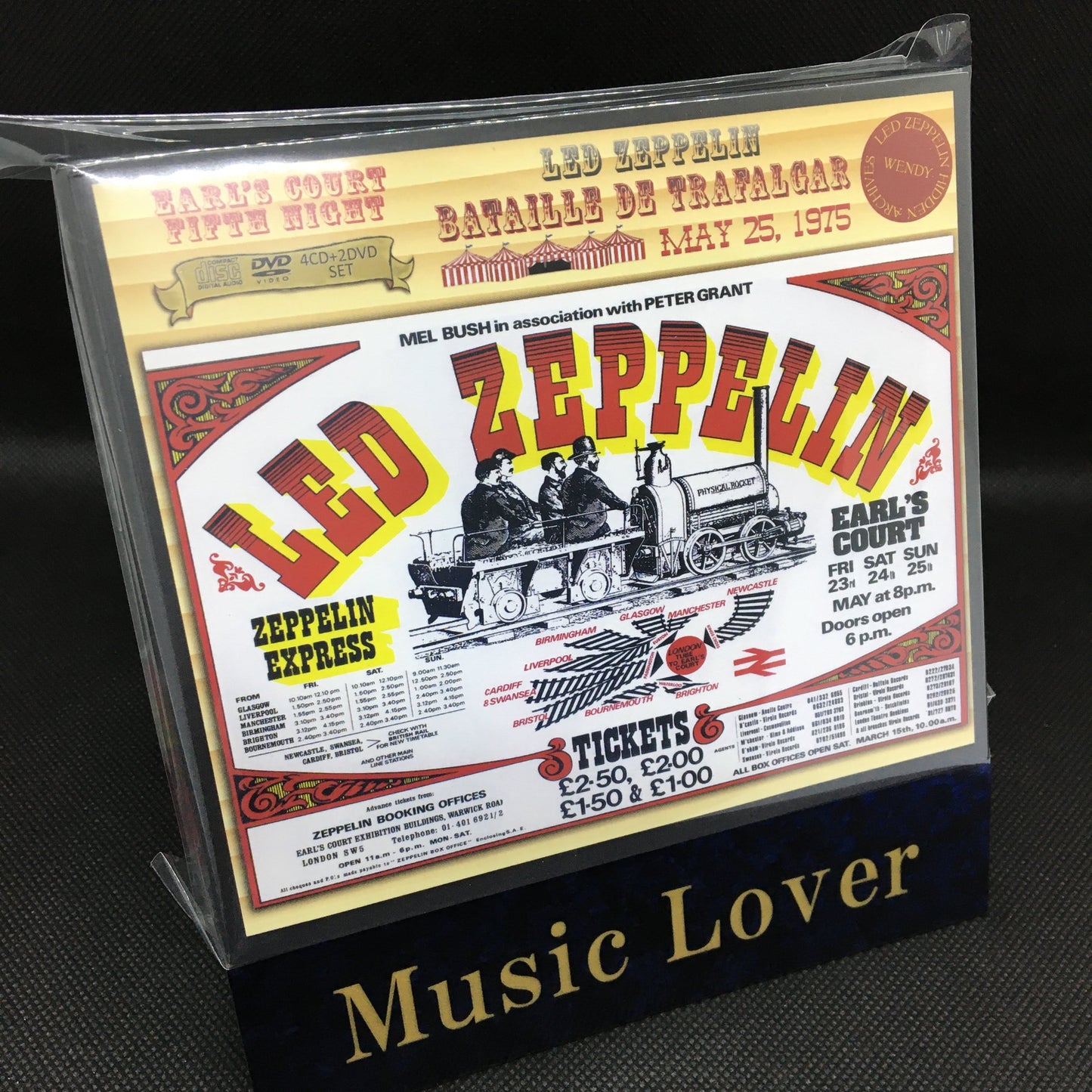 LED ZEPPELIN / EARL'S COURT May 25, 1975 【4CD+2DVD】