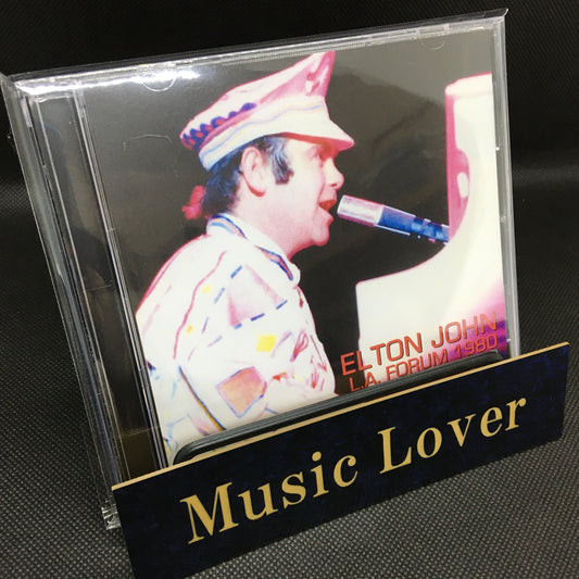 ELTON JOHN / L.A. FORUM 1980 MIKE MILLARD MASTER TAPES (2CDR)