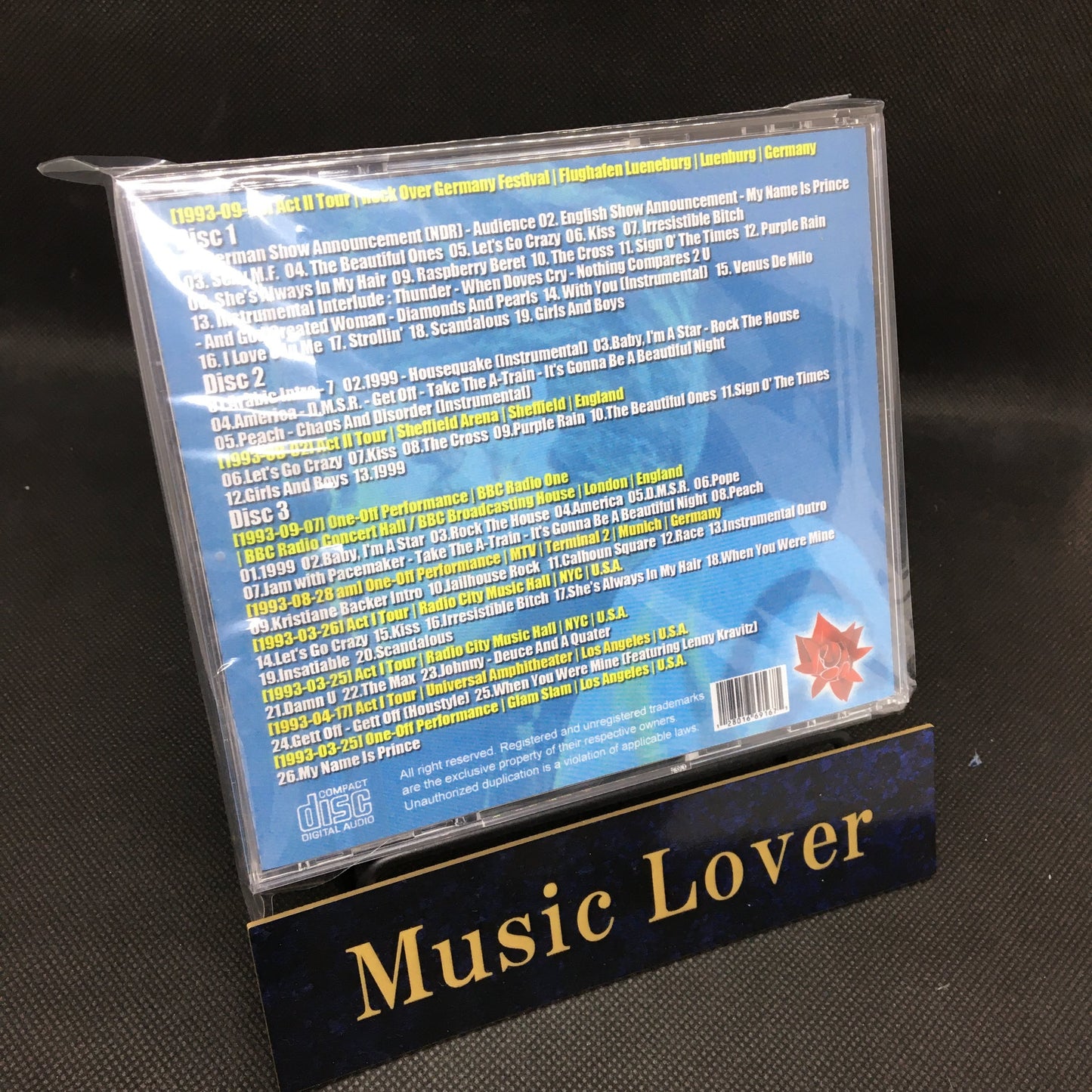 Prince and The New Power Generation / Act I & II Soundboard Collection (3CDR)