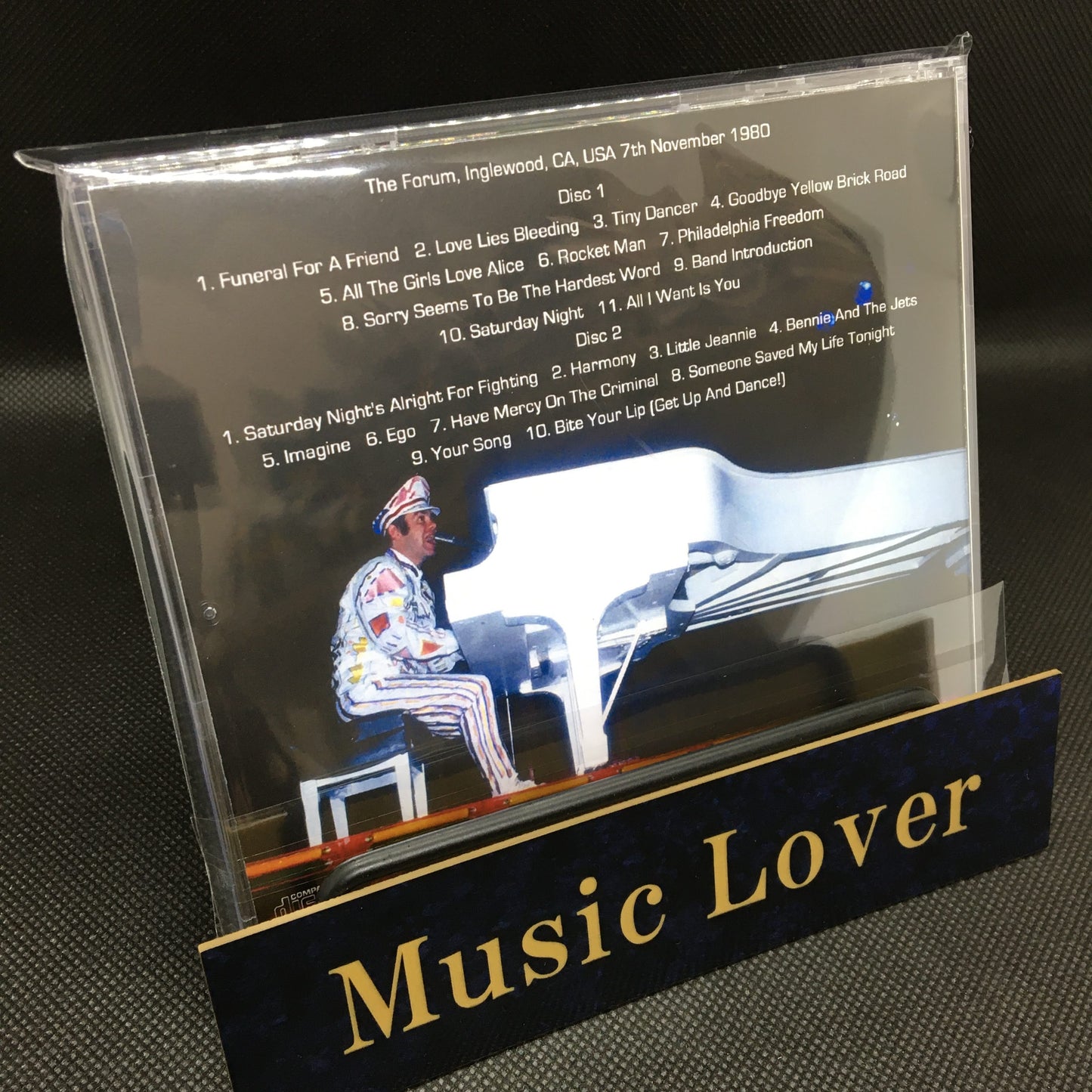 ELTON JOHN / L.A. FORUM 1980 MIKE MILLARD MASTER TAPES (2CDR)