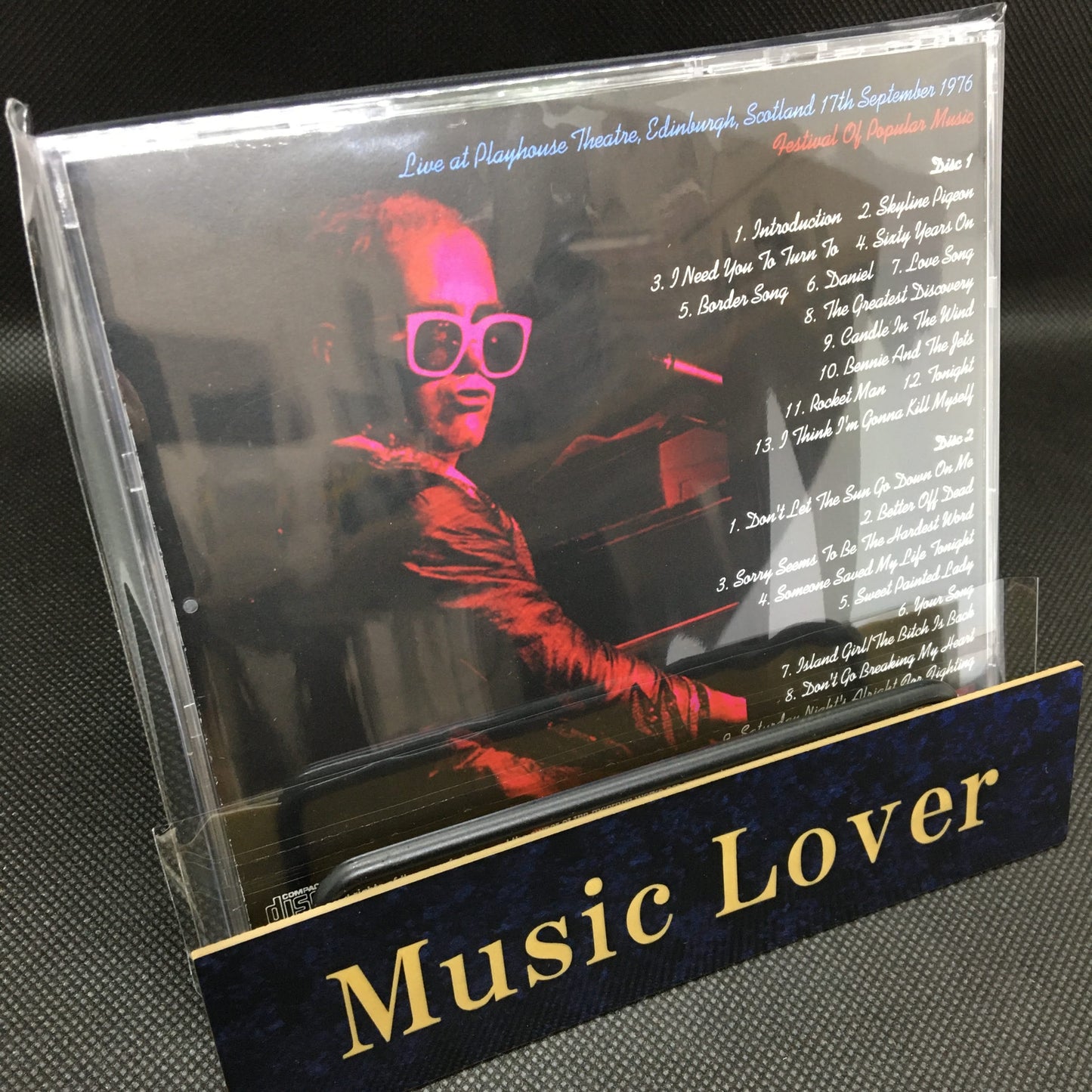 ELTON JOHN / EDINBURGH 1976 SOUNDBOARD (2CDR)