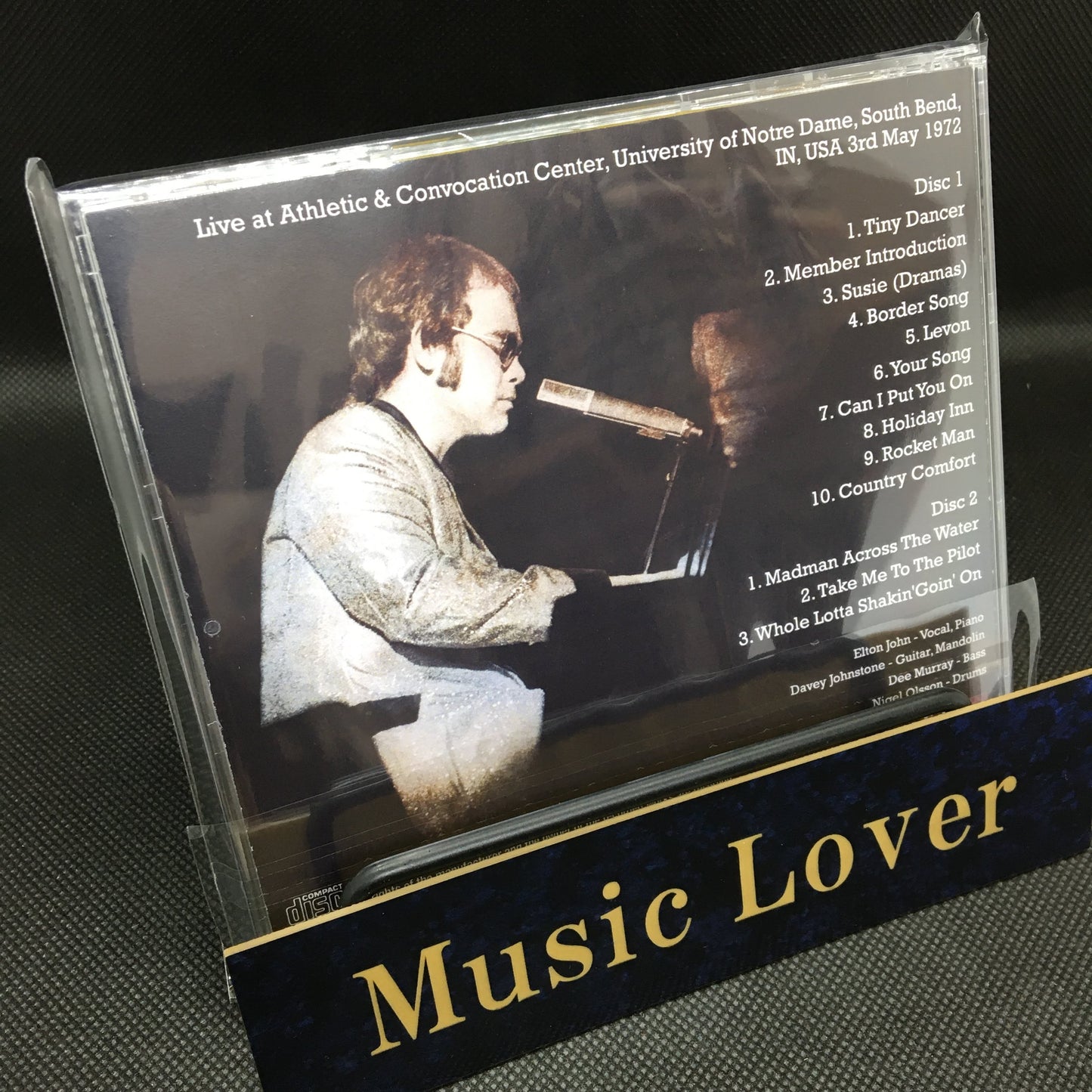 ELTON JOHN / SOUTH BEND 1972 STEREO SOUNDBOARD (2CDR)