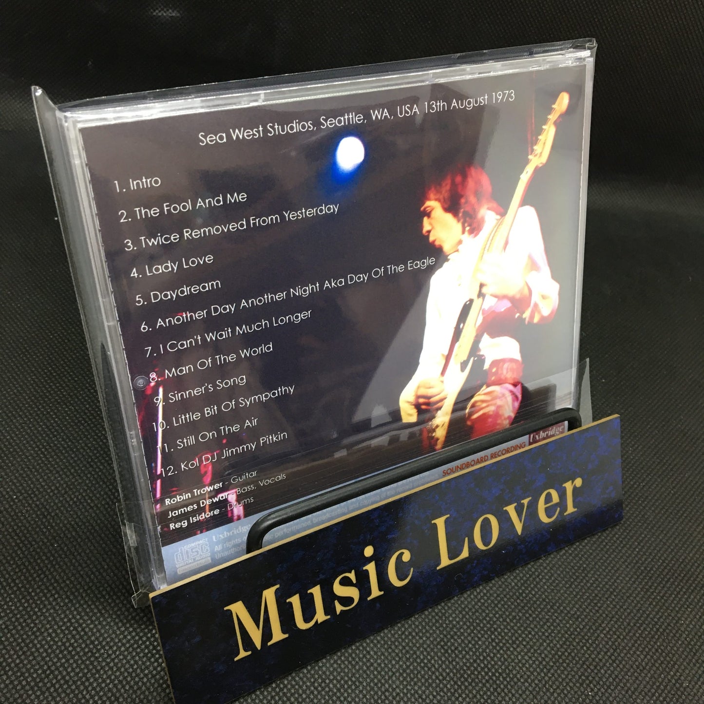 ROBIN TROWER / SEATTLE WEST STUDIOS 1973 SOUNDBOARD (1CDR)