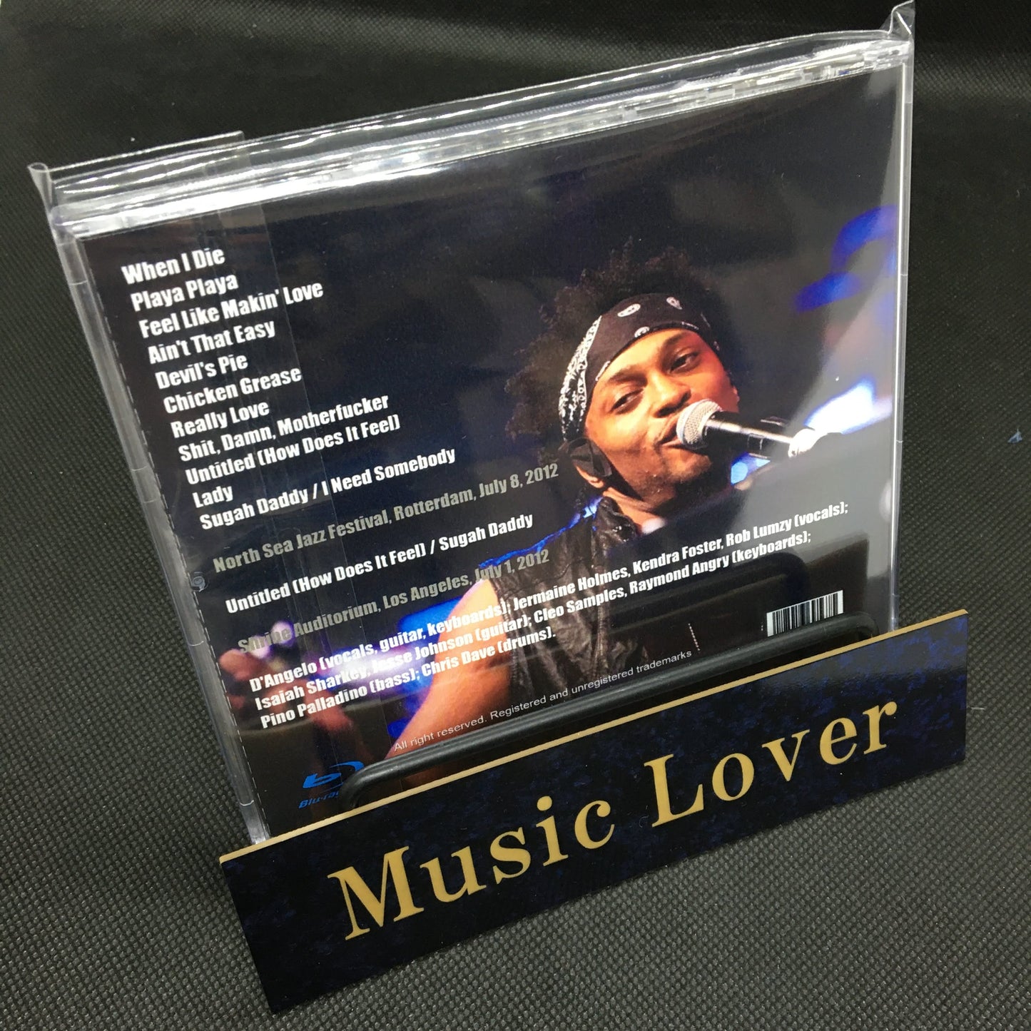 D'Angelo / Live Compilation 2012 (1BDR)